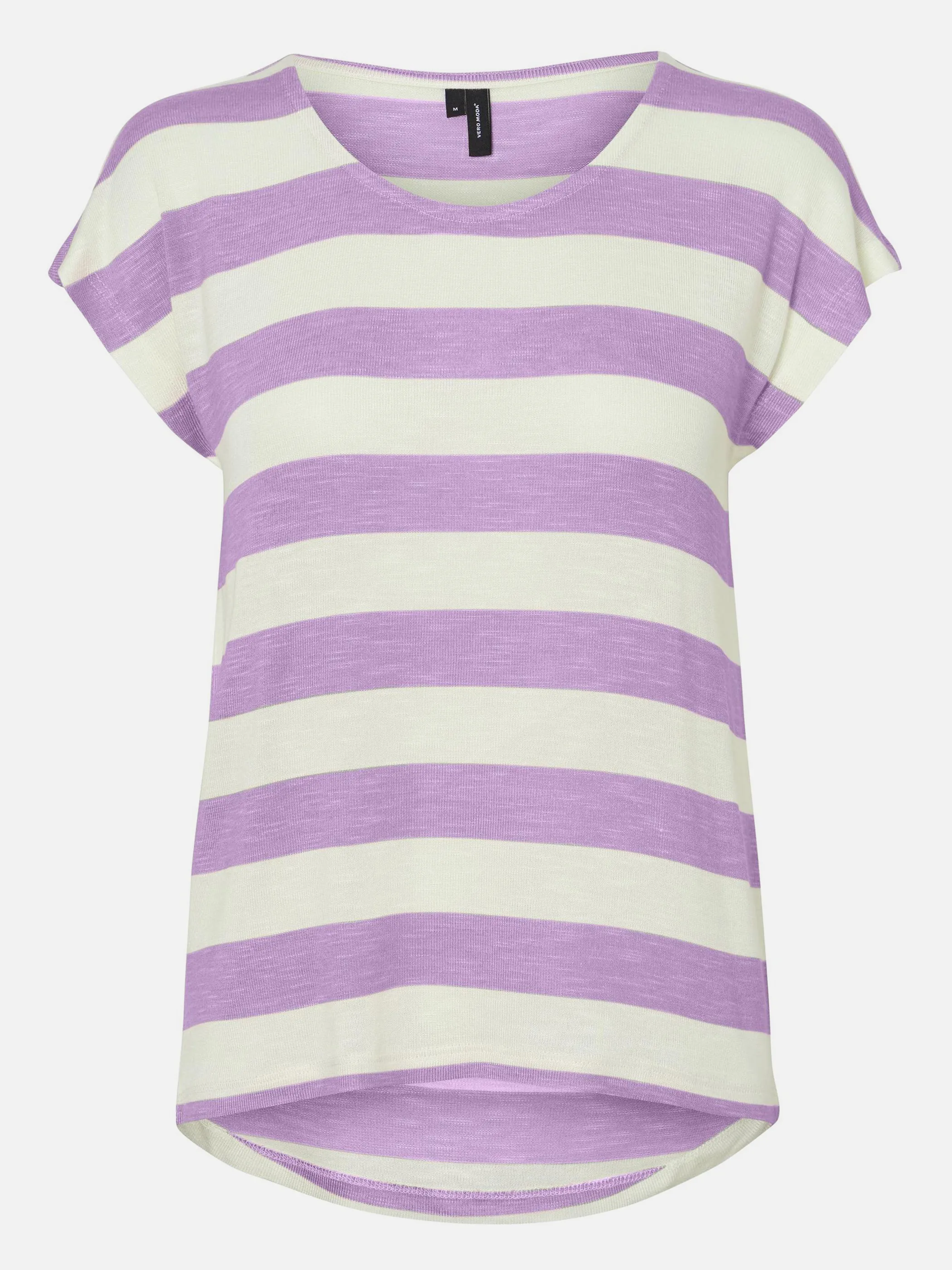 Vero Moda 10190017 VMWIDE STRIPE S/L TOP Lila 829850 228955021 1