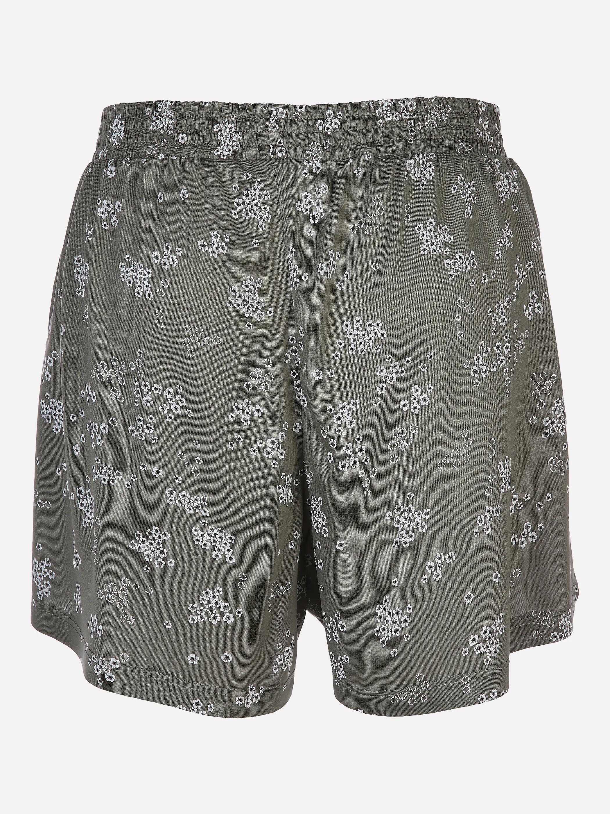 Sure Da-Jersey-Short m. Alloverprin Grün 865206 OLIVE 2