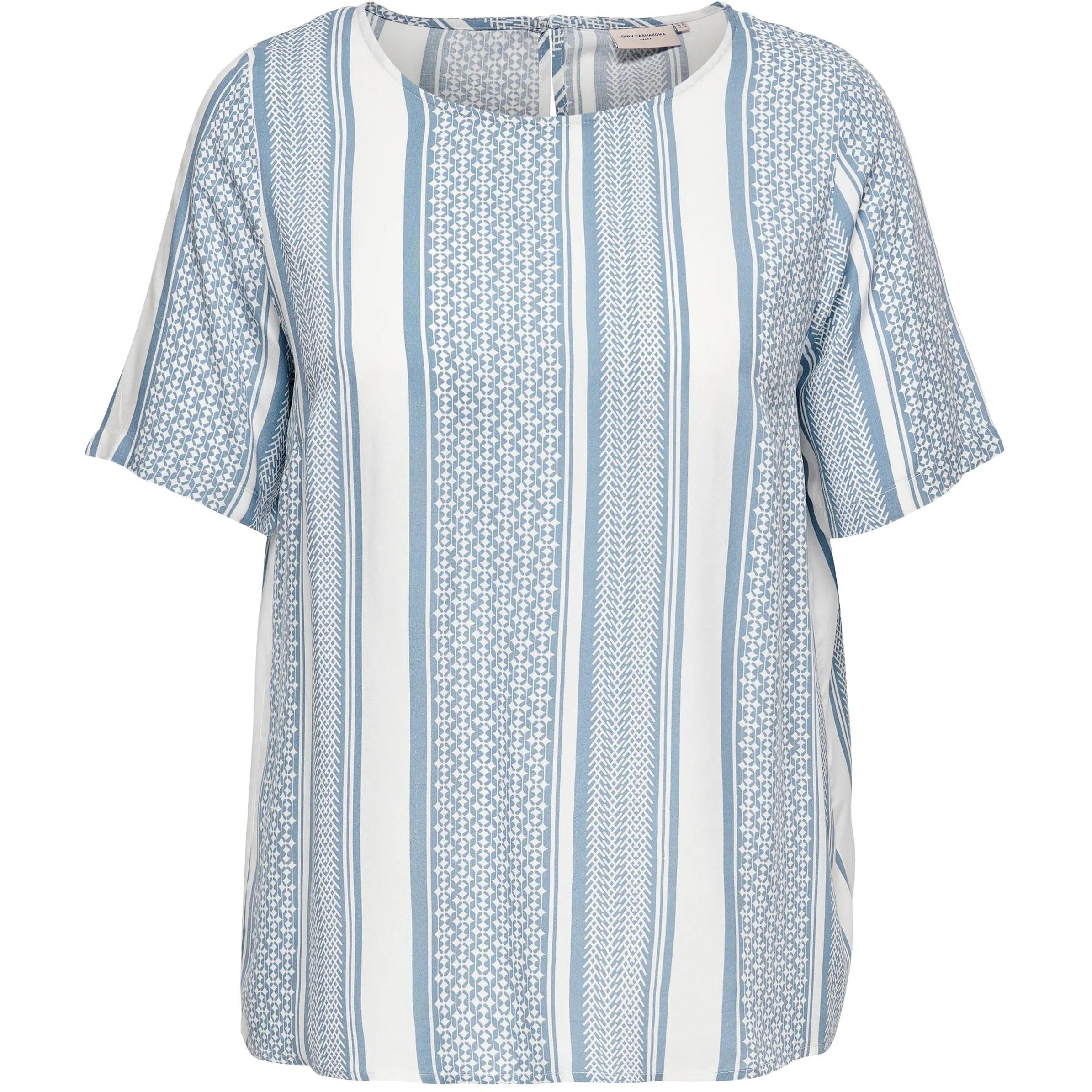 Only Carmakoma 15206071 CARMARRAKESH SS TOP A Blau 837501 179686002 1