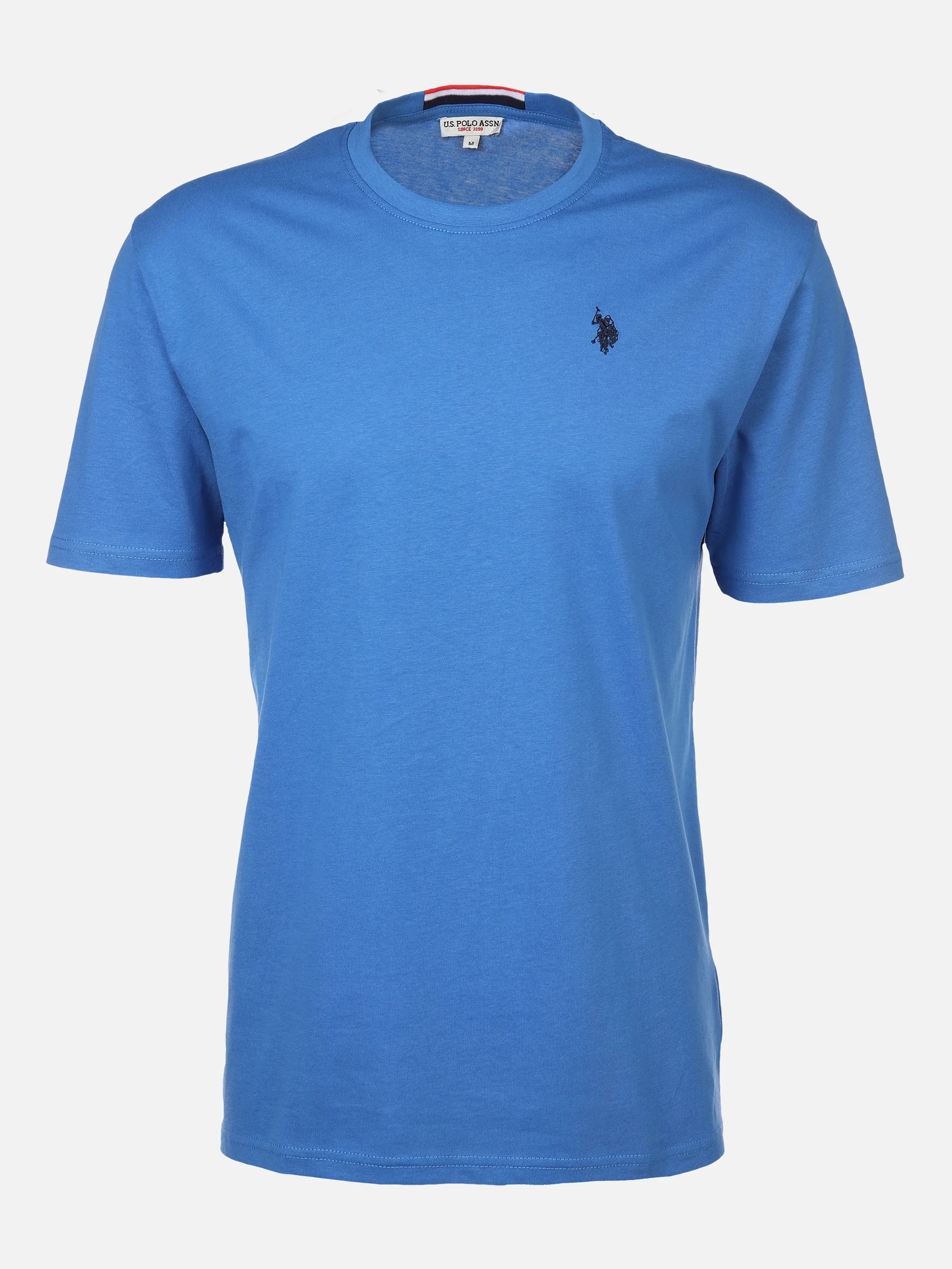 U.S. Polo Assn. He. T-Shirt 1/2 Arm Logostickerei Blau 882065 BLUE 1