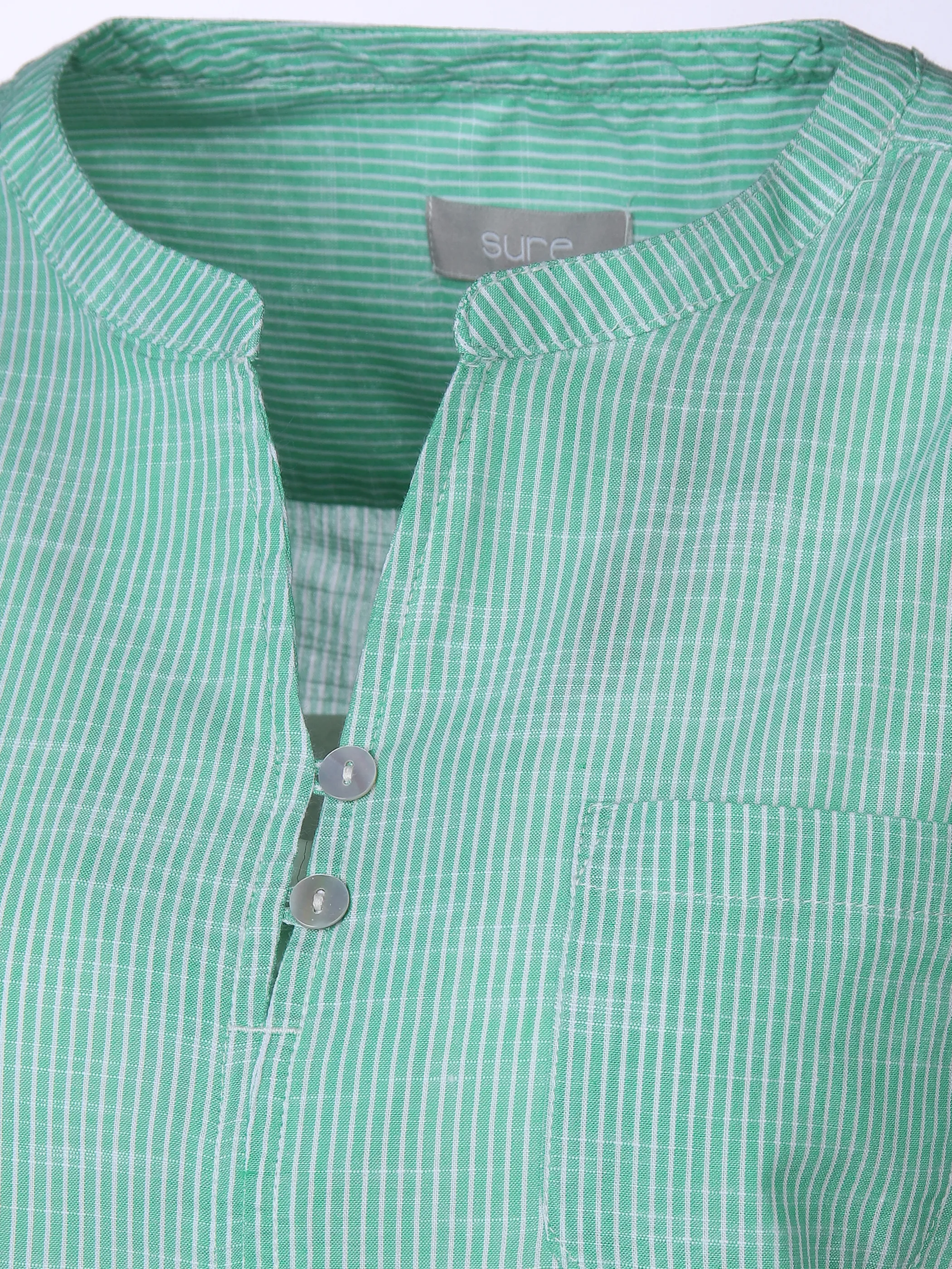 Sure Da-Bluse m. Minimalstreifen Grün 873743 GRÜN GEM 3 Sure Da-Bluse m. Minimalstreifen Grün 873743 GRÜN GEM 3