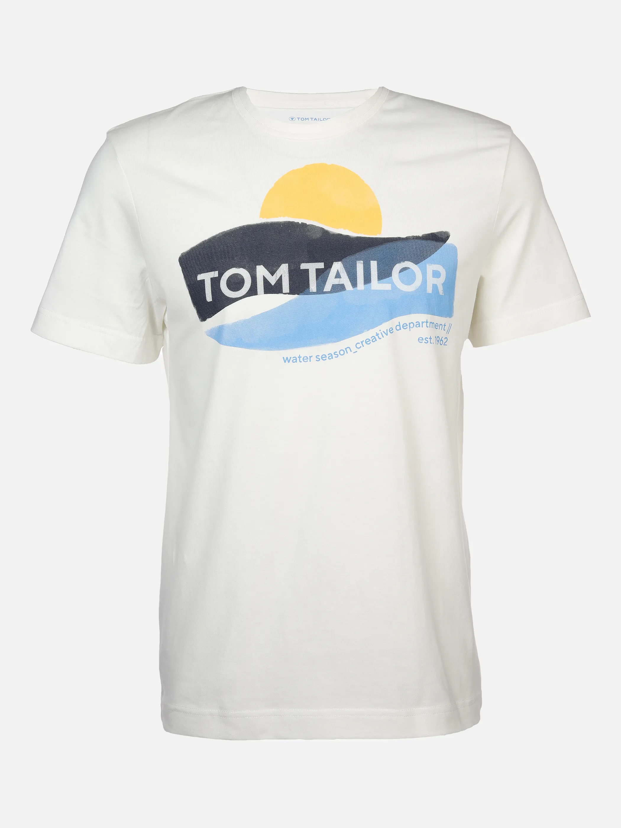 Tom Tailor 1036328 printed t-shirt Weiß 880546 10332 1