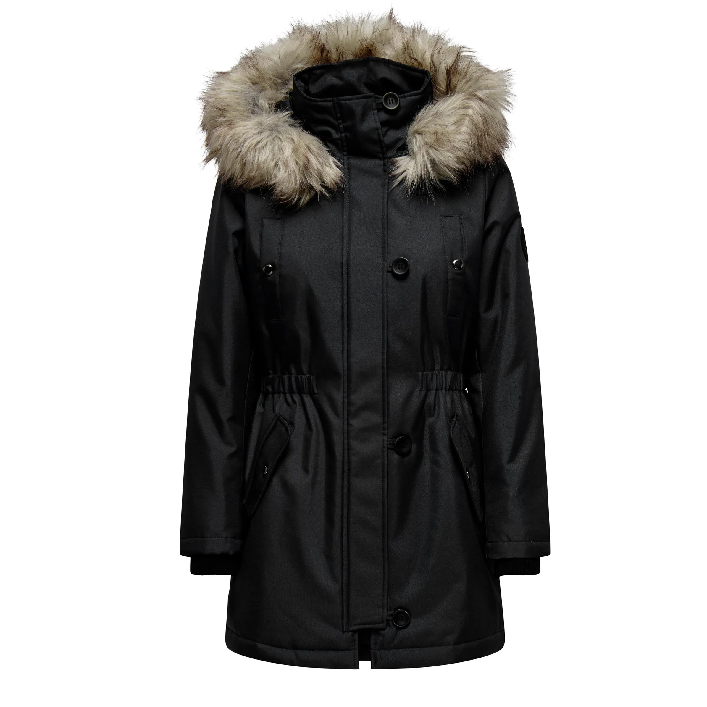 Only 15304625 ONLIRIS FUR WINTER PA Schwarz 881641 177911001 1