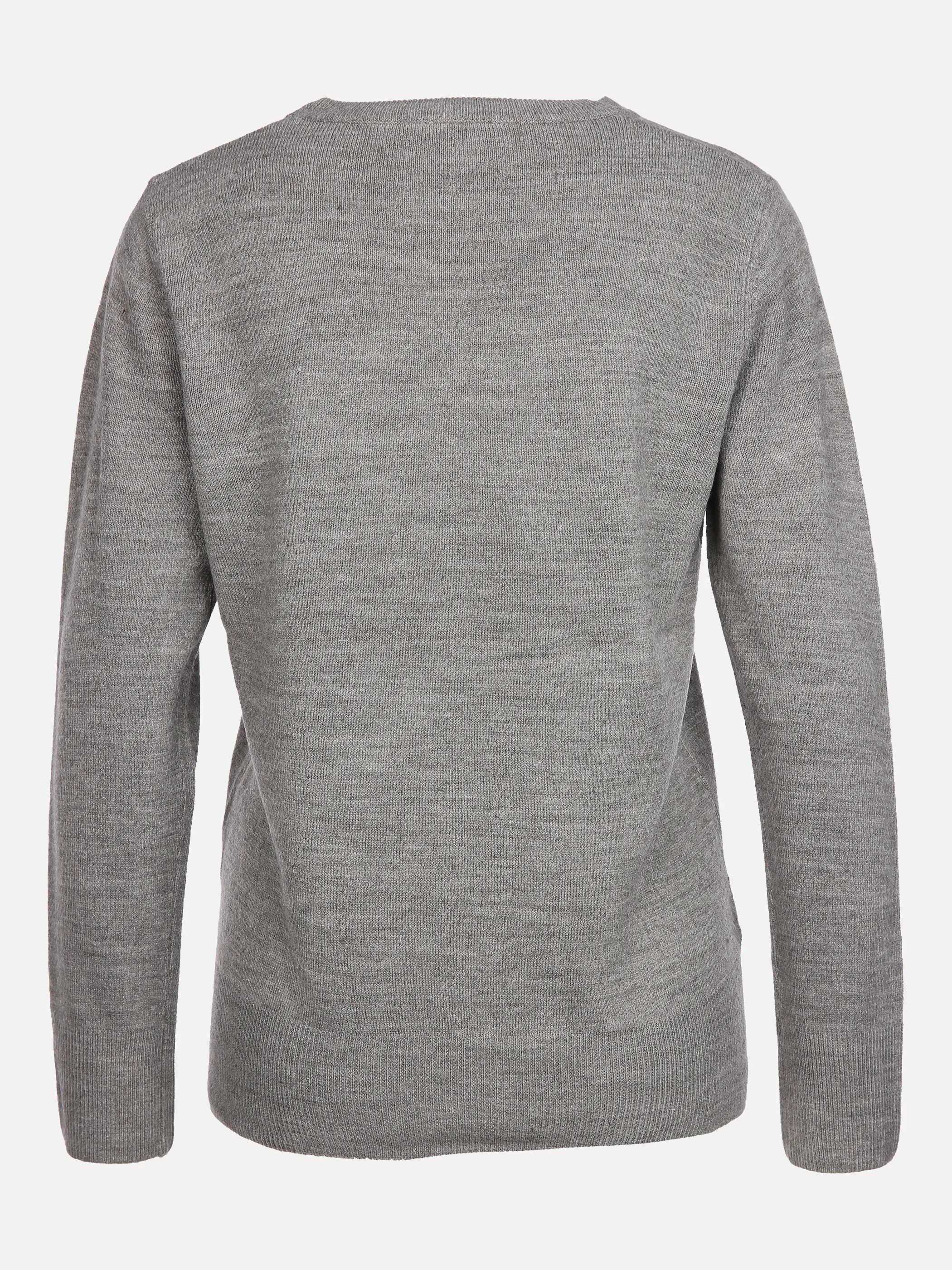 Sure Da-Rundhals-Pullover wie Cashm Grau 856106 GREY MEL 2 Sure Da-Rundhals-Pullover wie Cashm Grau 856106 GREY MEL 2
