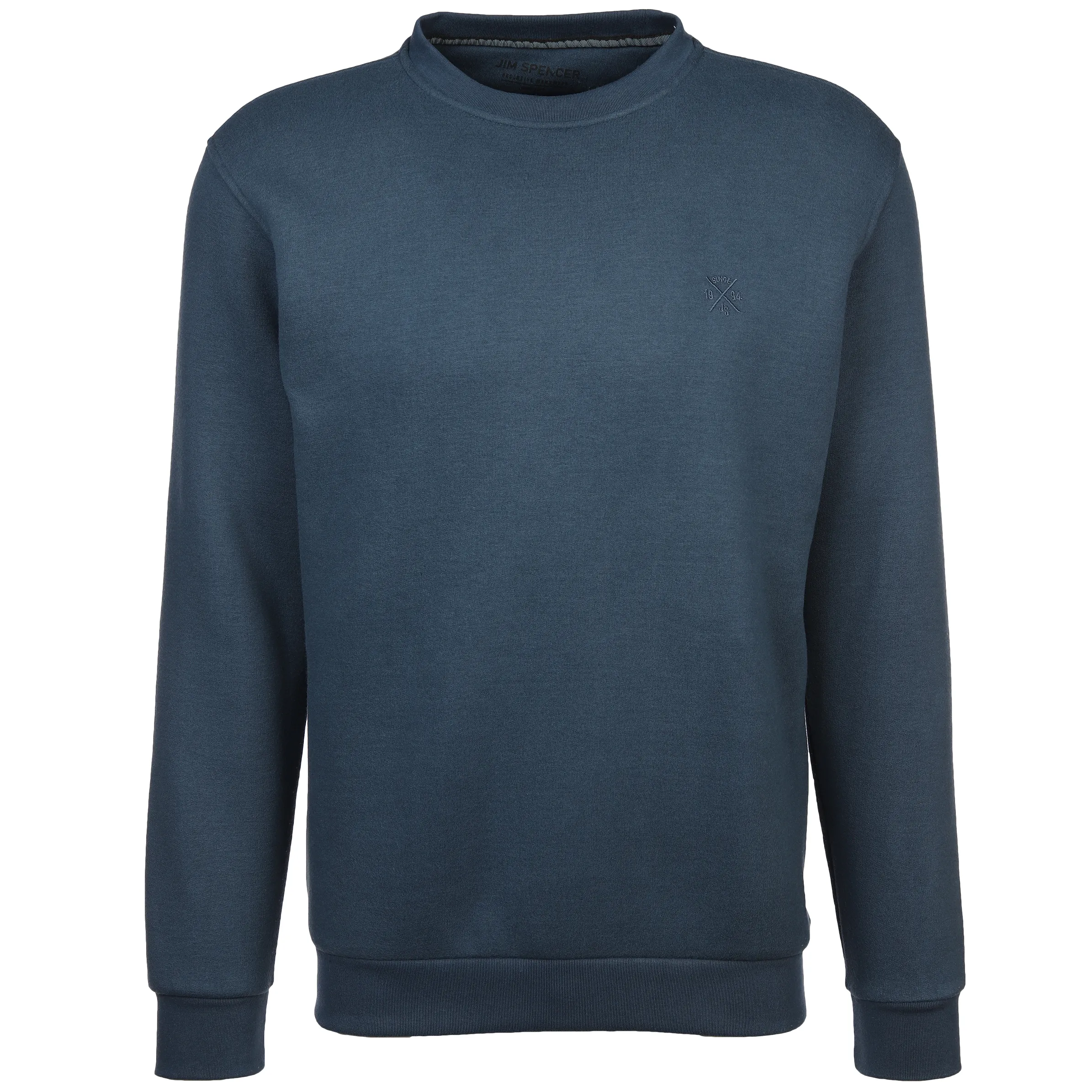 Jim Spencer He. Sweatshirt uni basic Blau 887816 JEANS 1