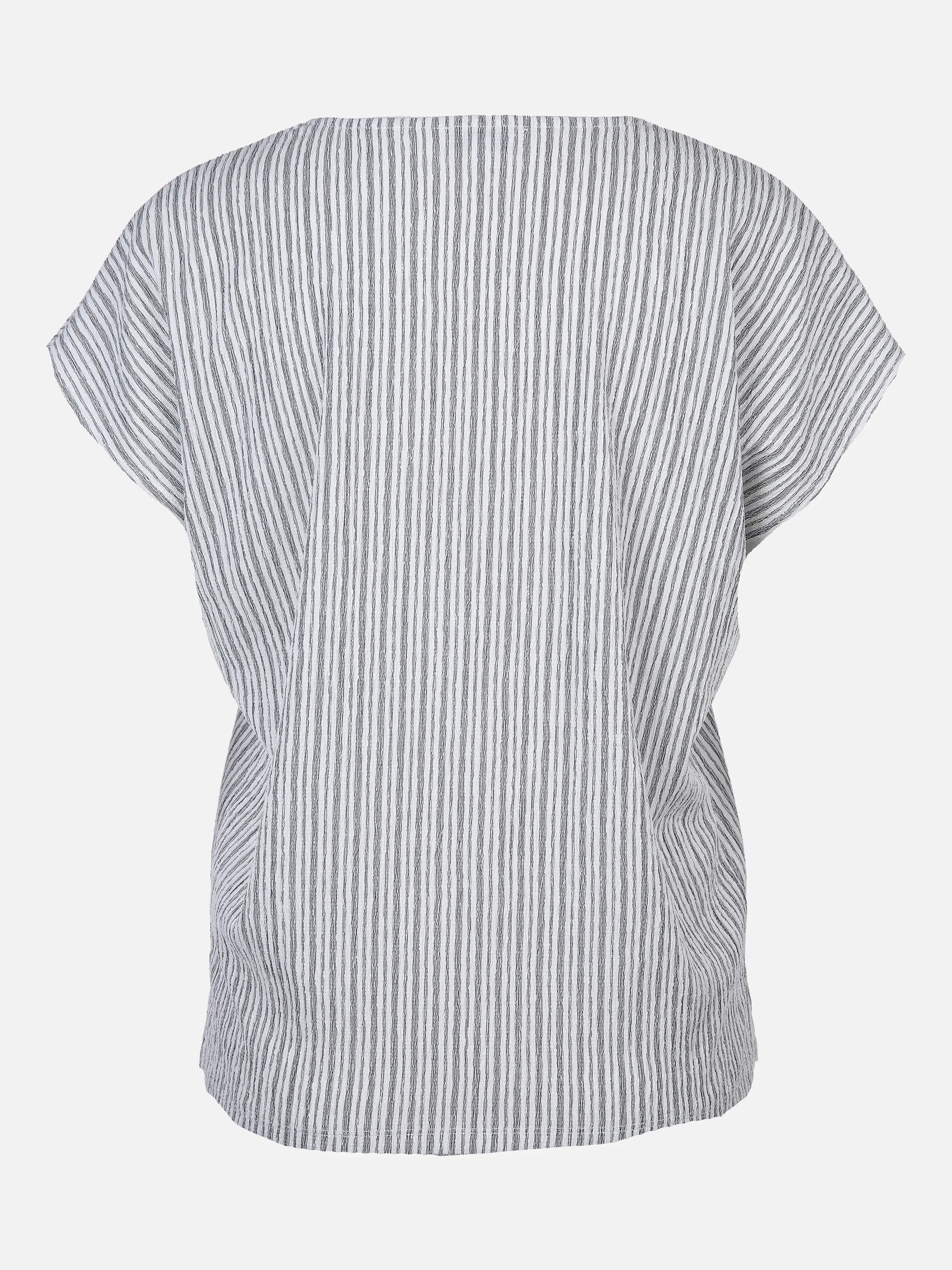 Lisa Tossa Da-T-Shirt mit Crashoptik Weiß 873511 OFFWH/SCHW 2
