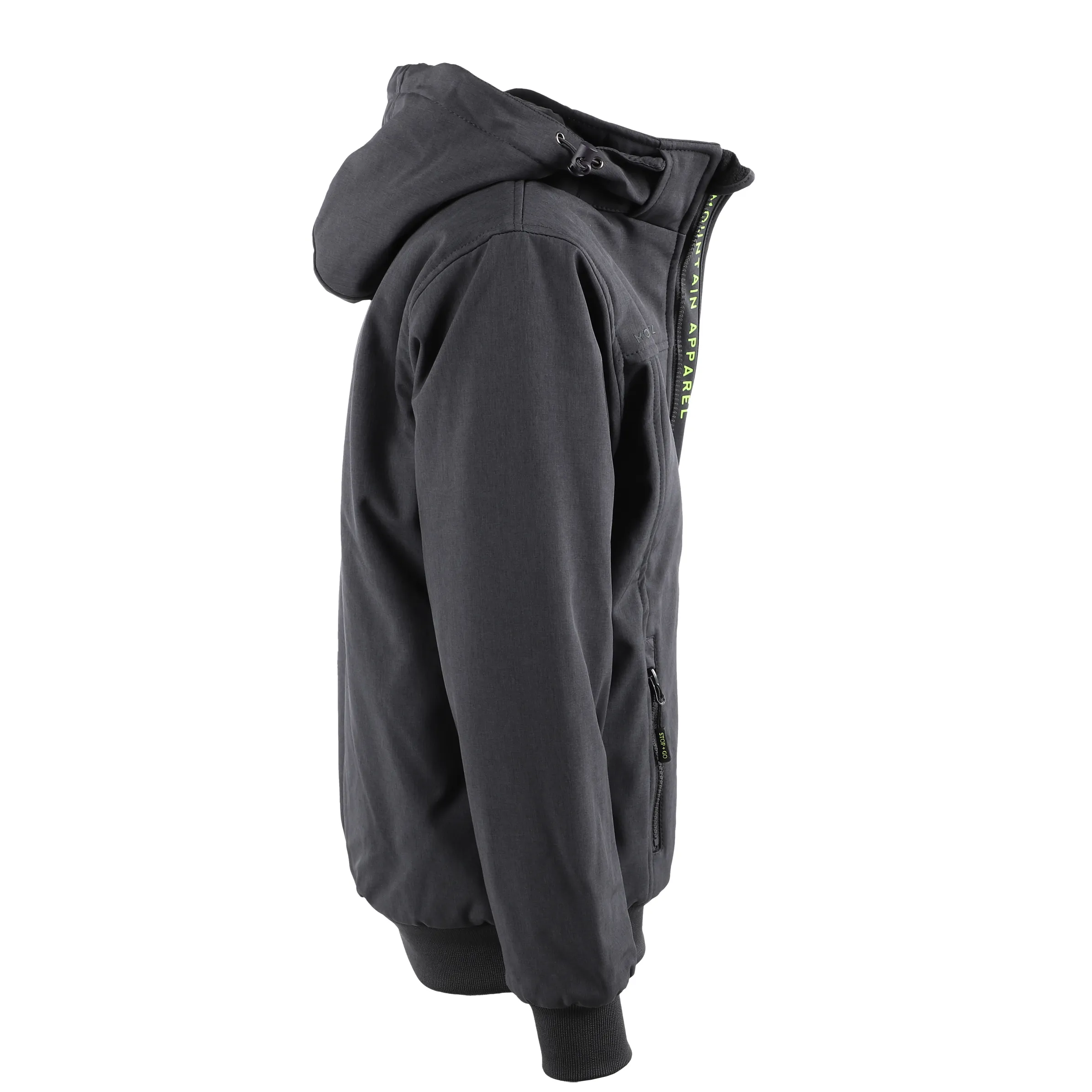 Stop + Go TB-Softshell Jacke Grau 879177 GREY 2 Stop + Go TB-Softshell Jacke Grau 879177 GREY 2