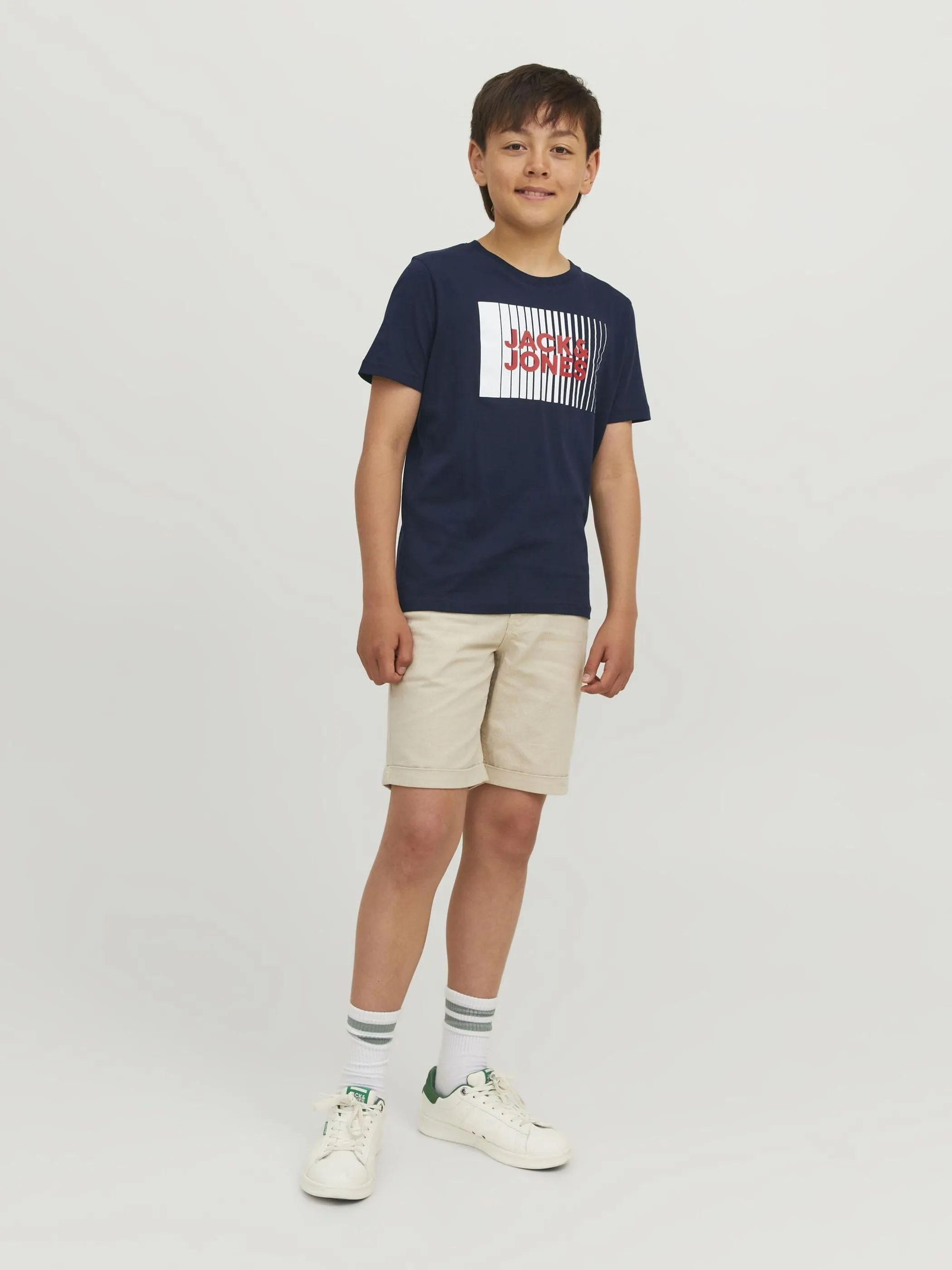 Jack&Jones Junior 12237411 JJECORP LOGO TEE PLAY Blau 890861 175876 4