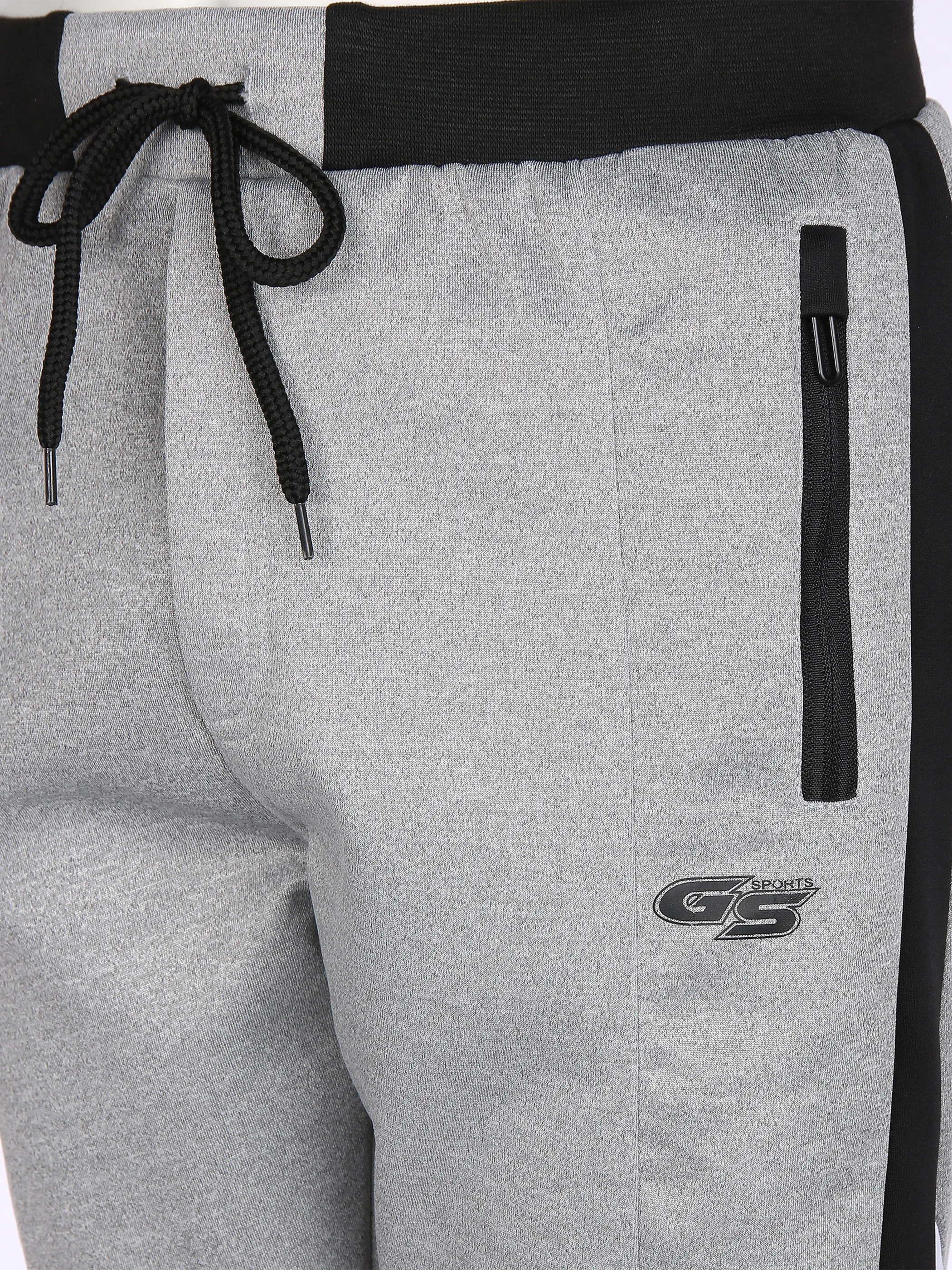 Stop + Go Ki-Jogginghose mit Bündchen Grau 856846 GRAU MEL. 3 Stop + Go Ki-Jogginghose mit Bündchen Grau 856846 GRAU MEL. 3