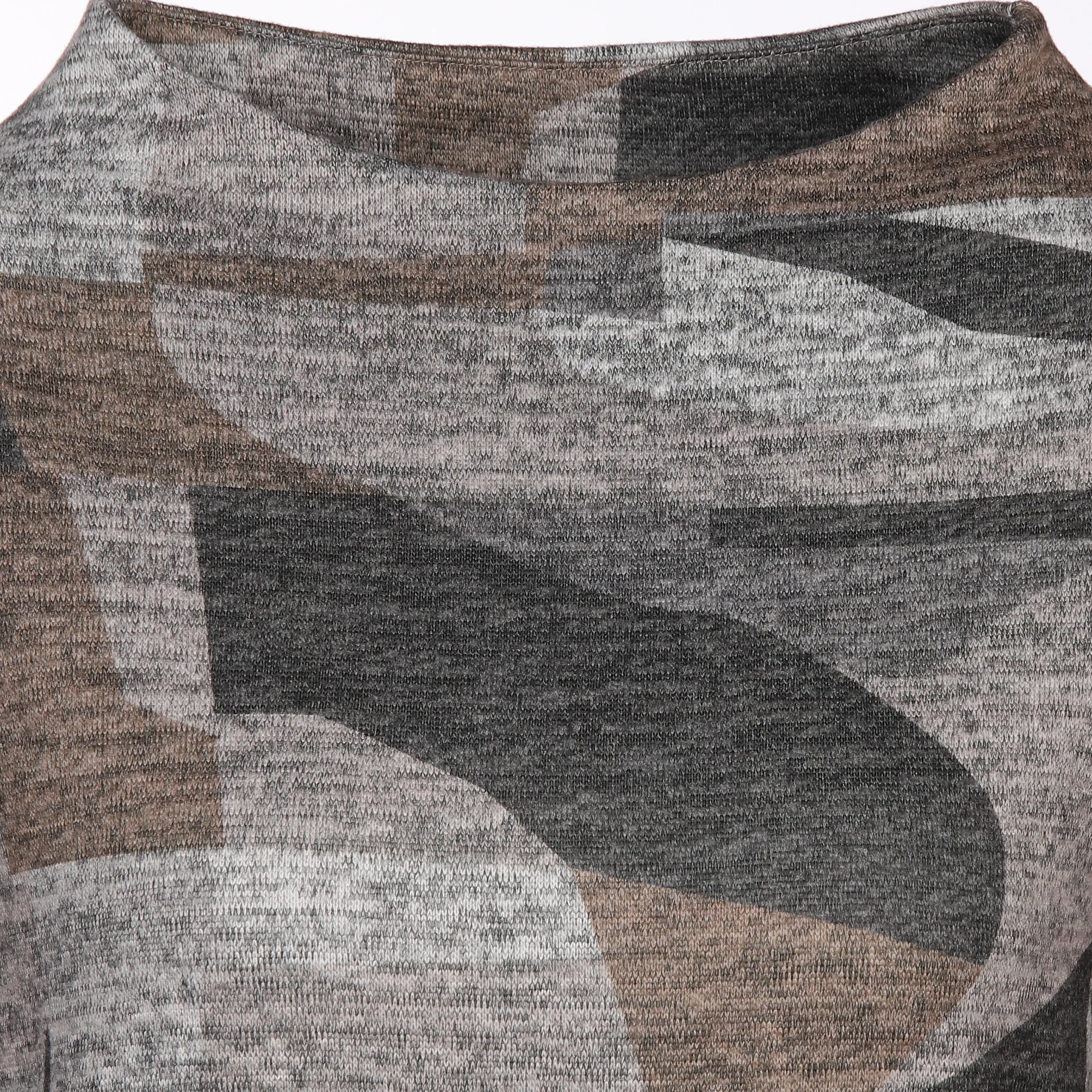 Sure Da-Flauschshirt m. Kelchkragen Beige 886633 BEIGE GEM. 3 Sure Da-Flauschshirt m. Kelchkragen Beige 886633 BEIGE GEM. 3