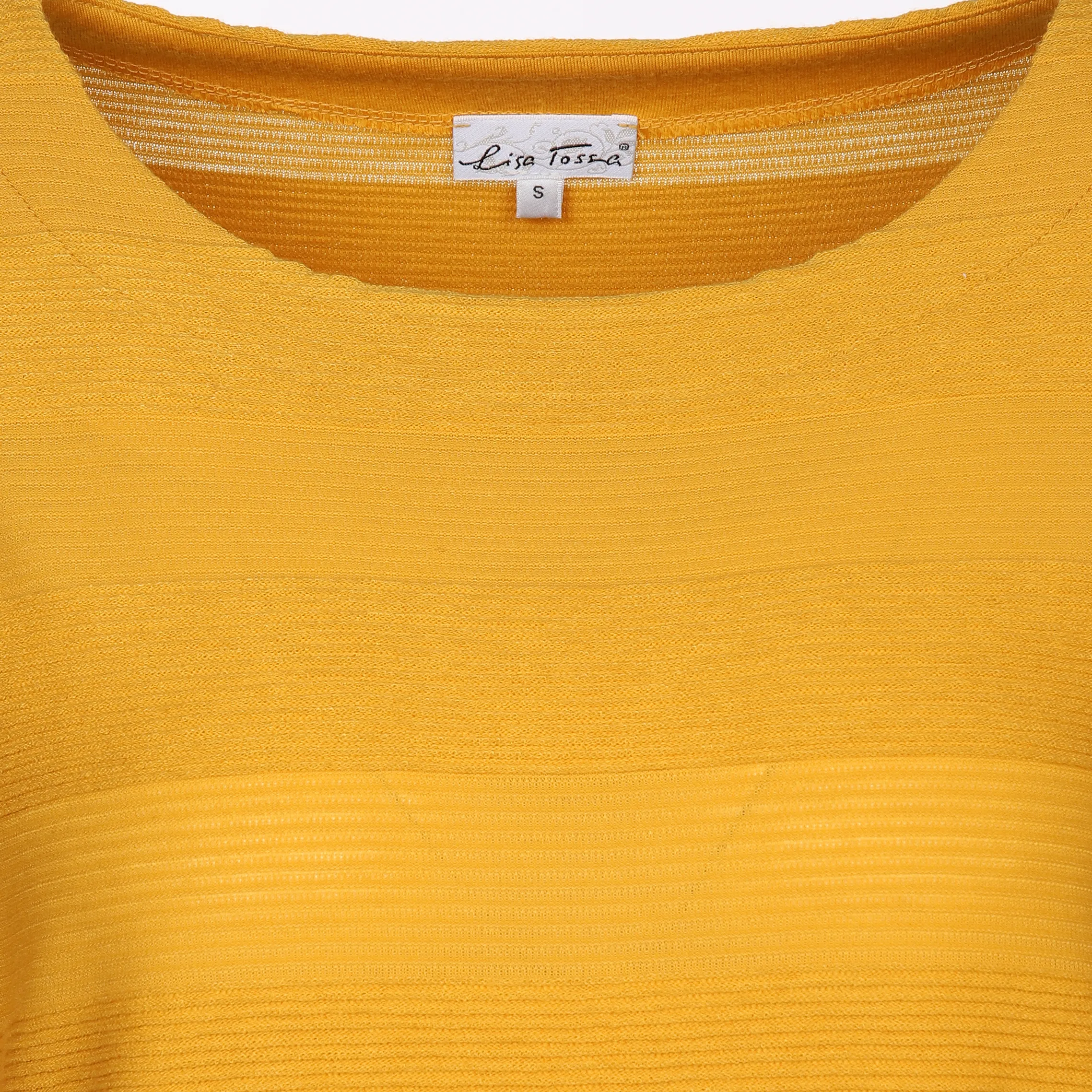 Lisa Tossa Da-Ringelshirt m. Struktur Gelb 881228 HONIG 3 Lisa Tossa Da-Ringelshirt m. Struktur Gelb 881228 HONIG 3