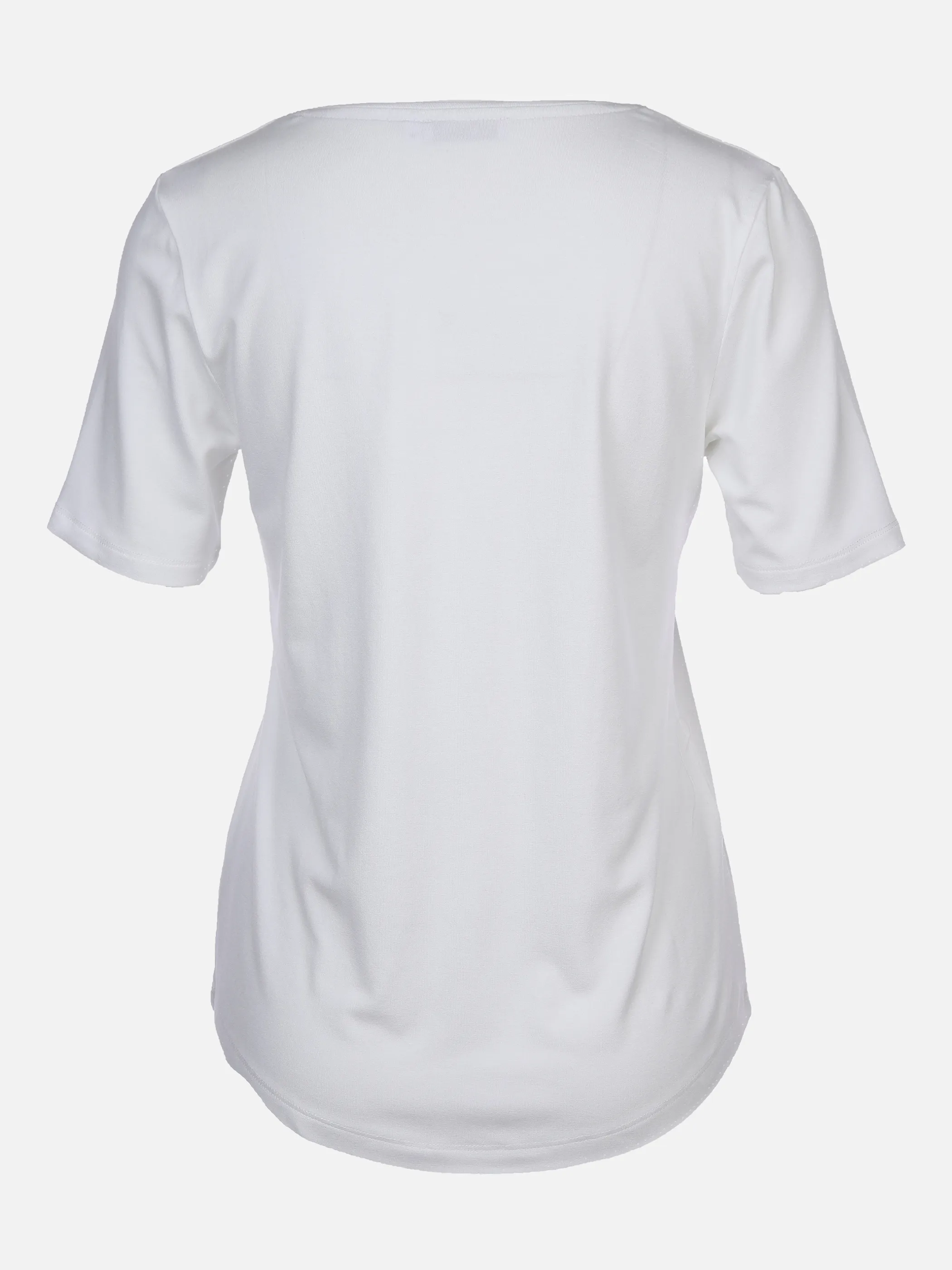 Lisa Tossa Da-T-Shirt mit Folienprint Weiß 877570 OFFWHITE 2