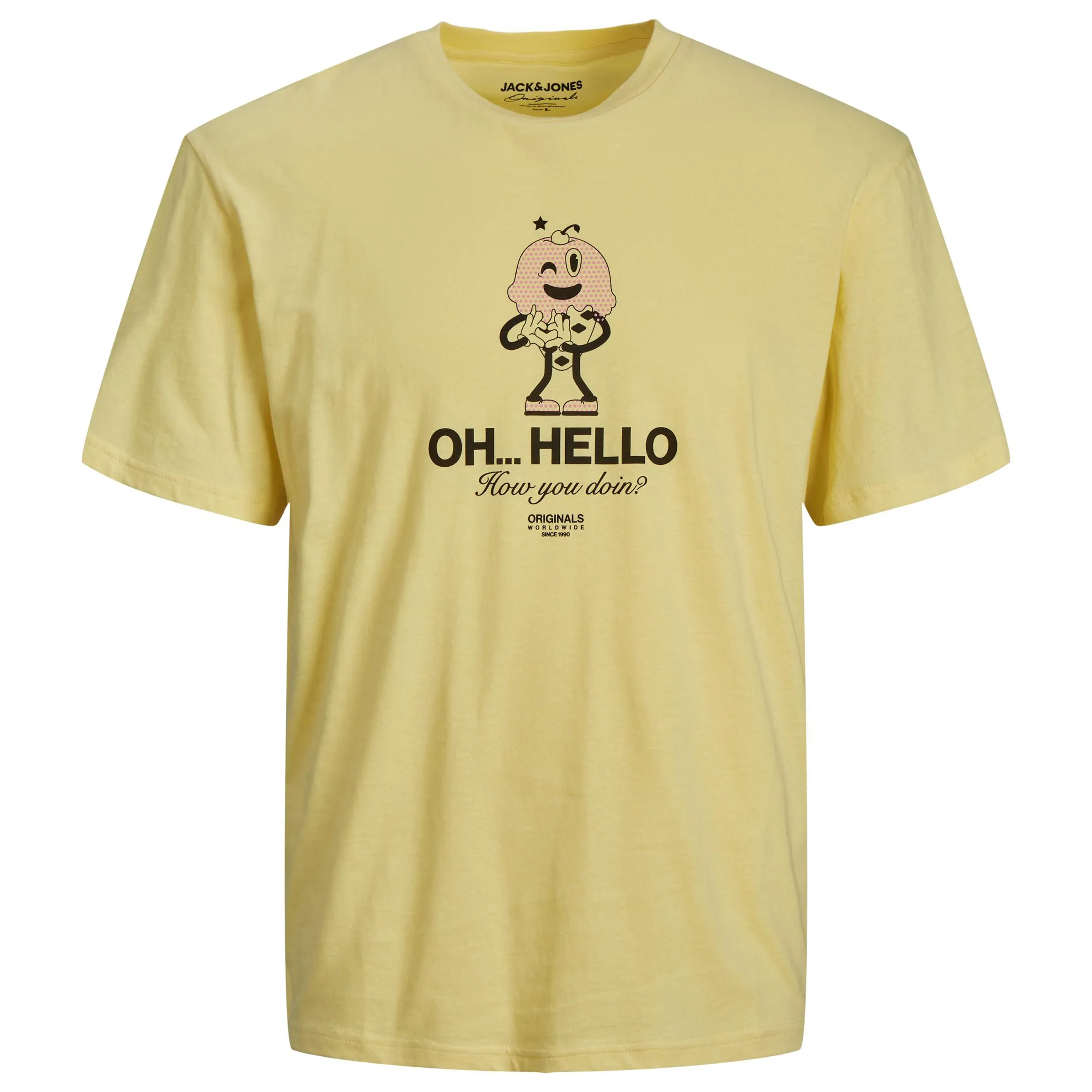 Jack Jones 12238164 JORTOONIE TEE SS CREW Gelb 877747 177739 1