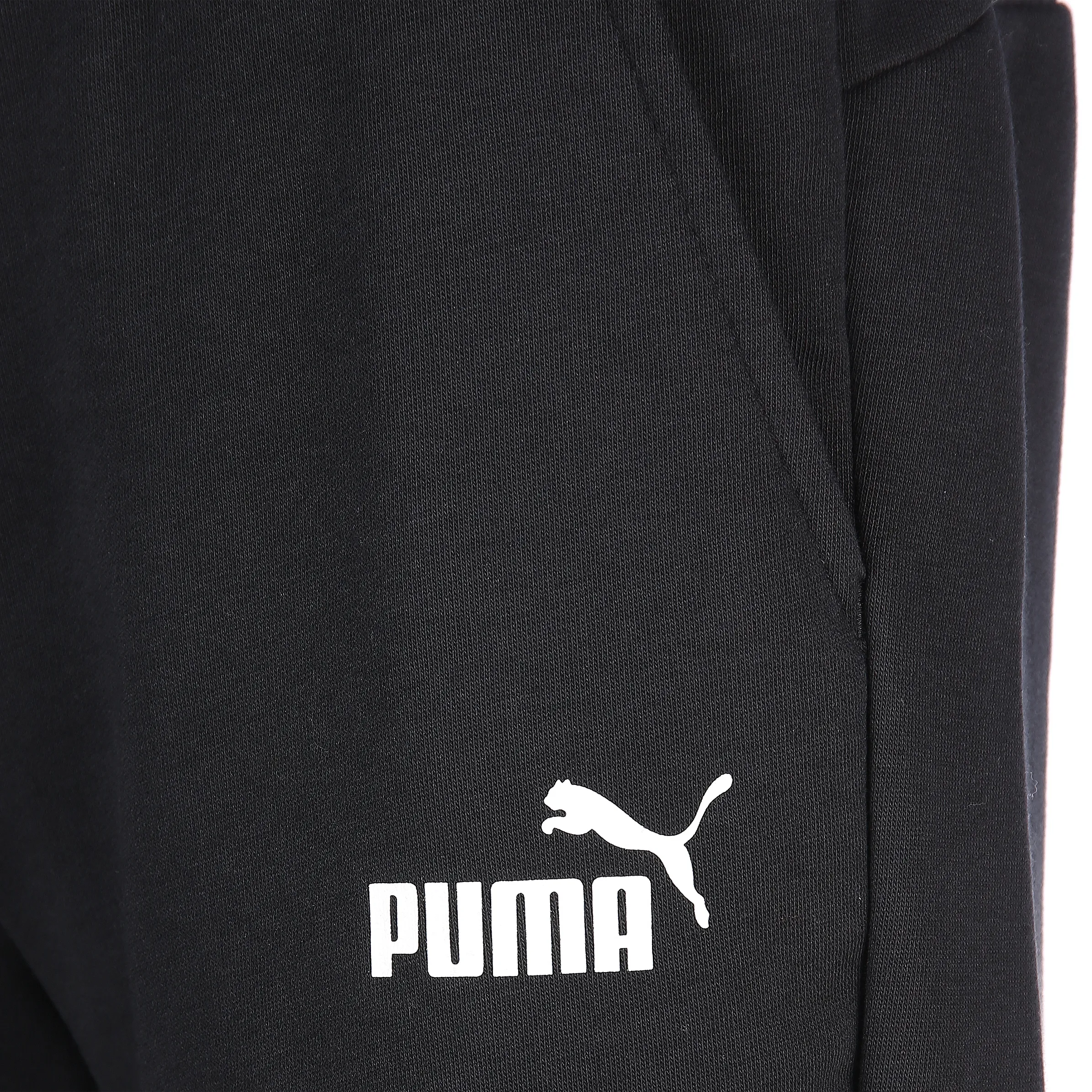 Puma He-Sweat Short Essential Schwarz 804335 01 BLACK 3