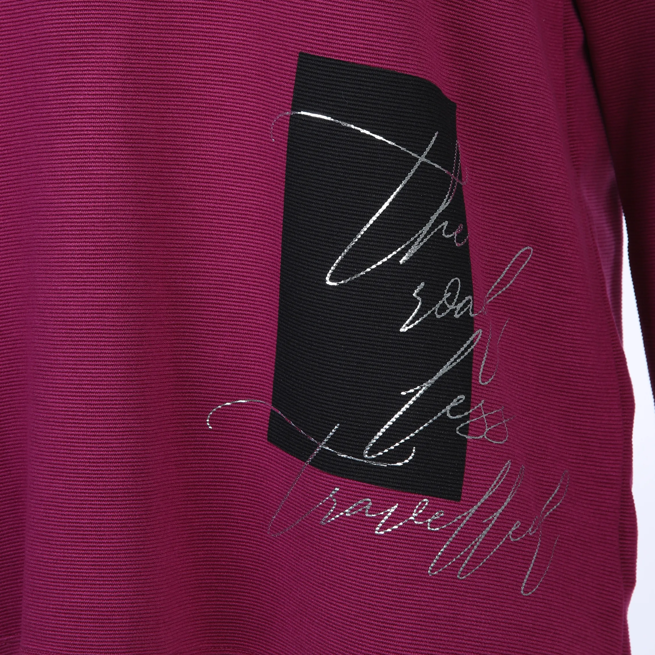 Sonja Blank Da-Langarmshirt m. Aufdruck Rot 886877 BROMBEERE 3 Sonja Blank Da-Langarmshirt m. Aufdruck Rot 886877 BROMBEERE 3