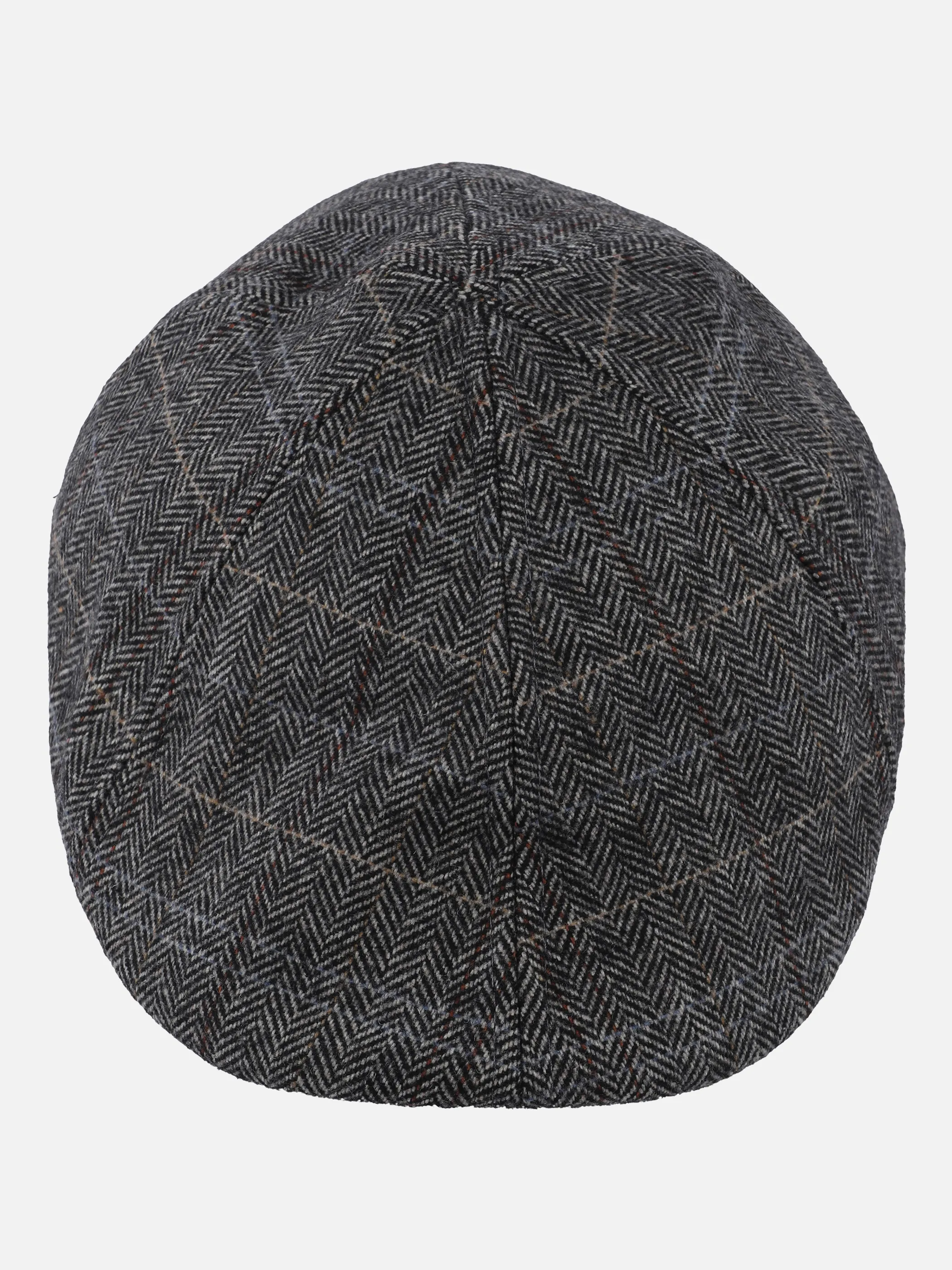 Jim Spencer He. Schiebermütze wool-check Grau 870280 GREY CHECK 1