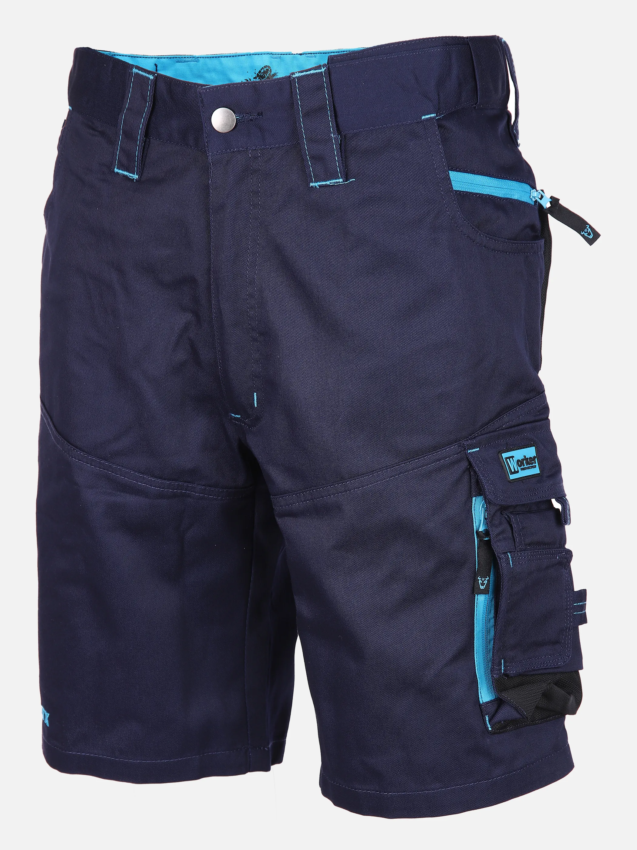 Worker He. Workershort Neon Blau 830617 NAVY 1