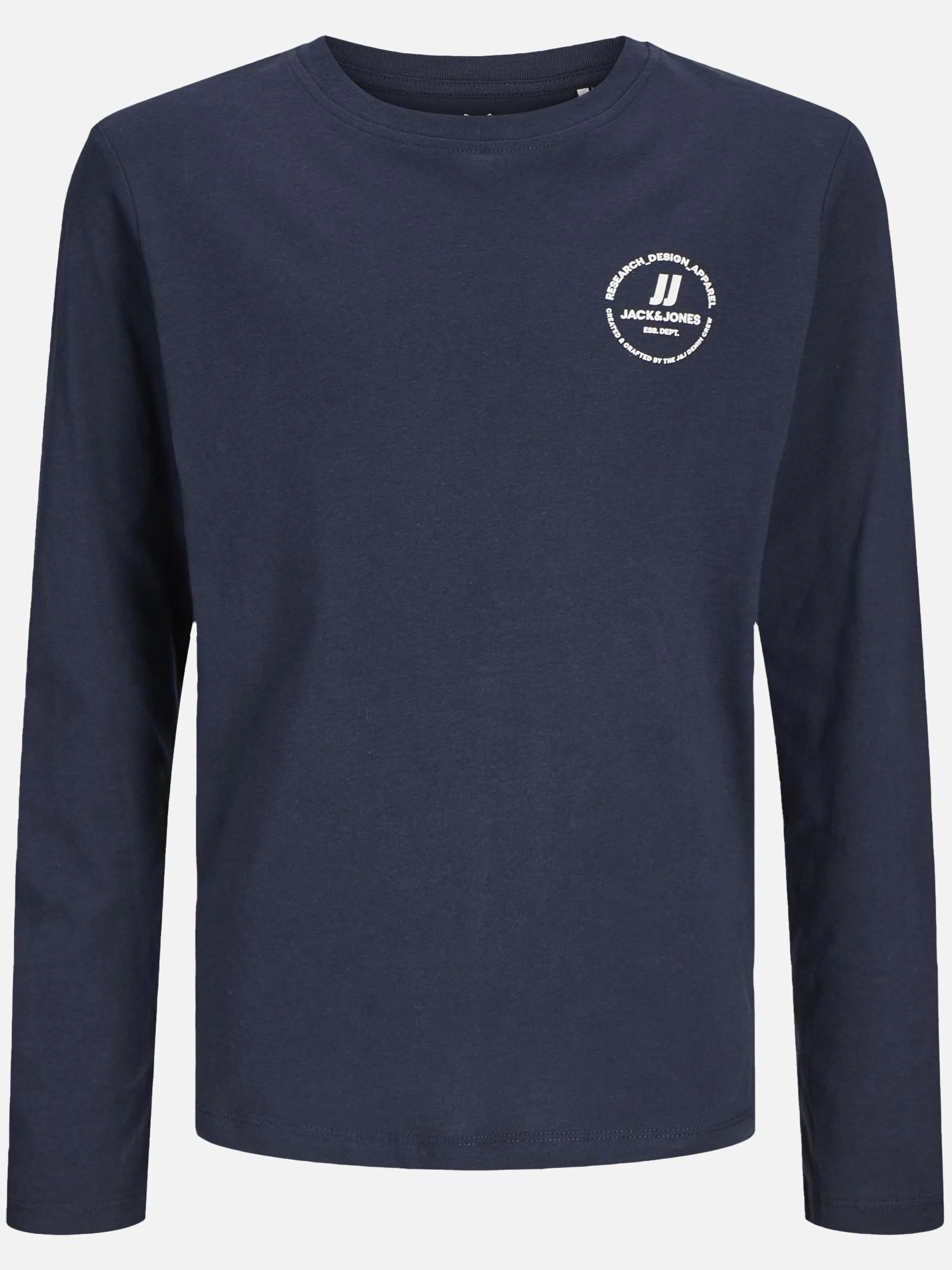 Jack&Jones Junior 12258973 JJESWIFT TEE LS NOOS Blau 897112 175876 1
