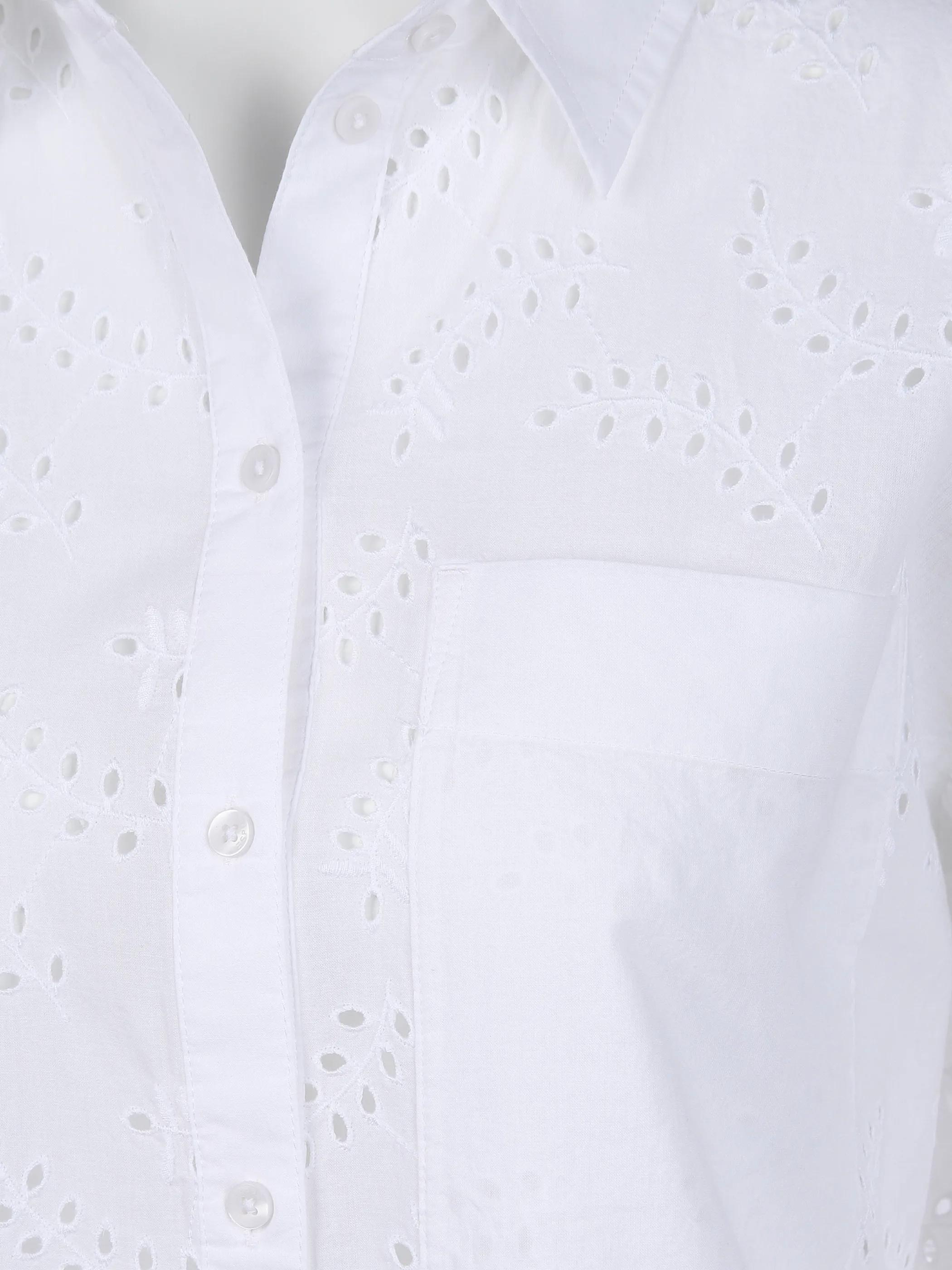 Esprit 042EE1F302 SUS leaf blouse Weiß 865368 E100 3 Esprit 042EE1F302 SUS leaf blouse Weiß 865368 E100 3