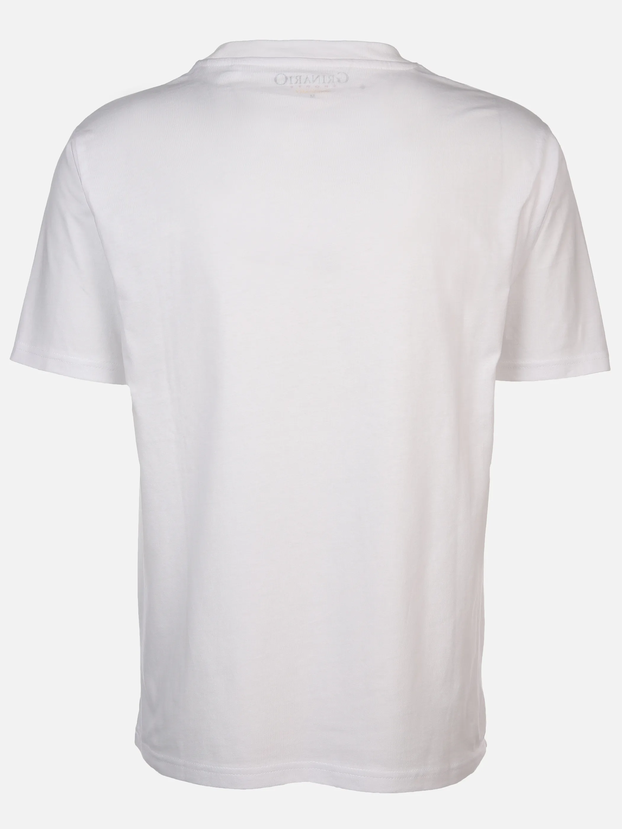 Grinario Sports Unisex T-Shirt EM24, Deutschland Weiß 889226 SP 2
