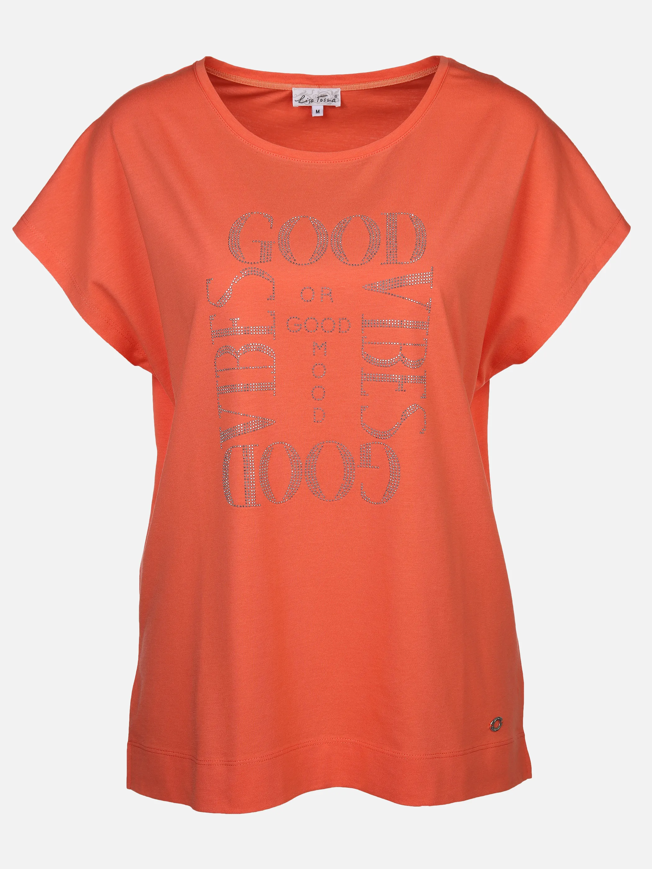 Lisa Tossa Da-T-Shirt m. Straßapplikation Orange 893032 PAPAYA 1