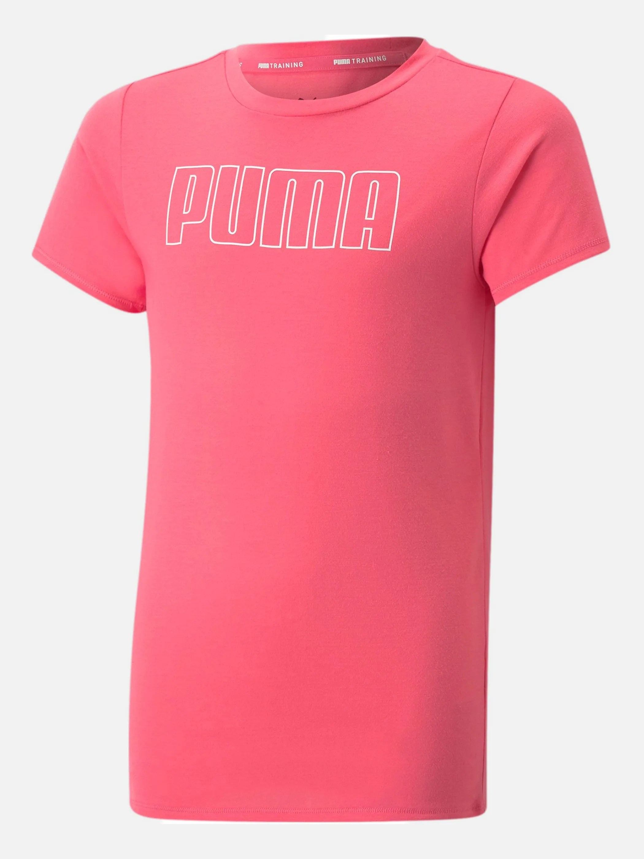 Puma 670166 Md-T-Shirt m.Logoprint Pink 865812 82 PINK 1