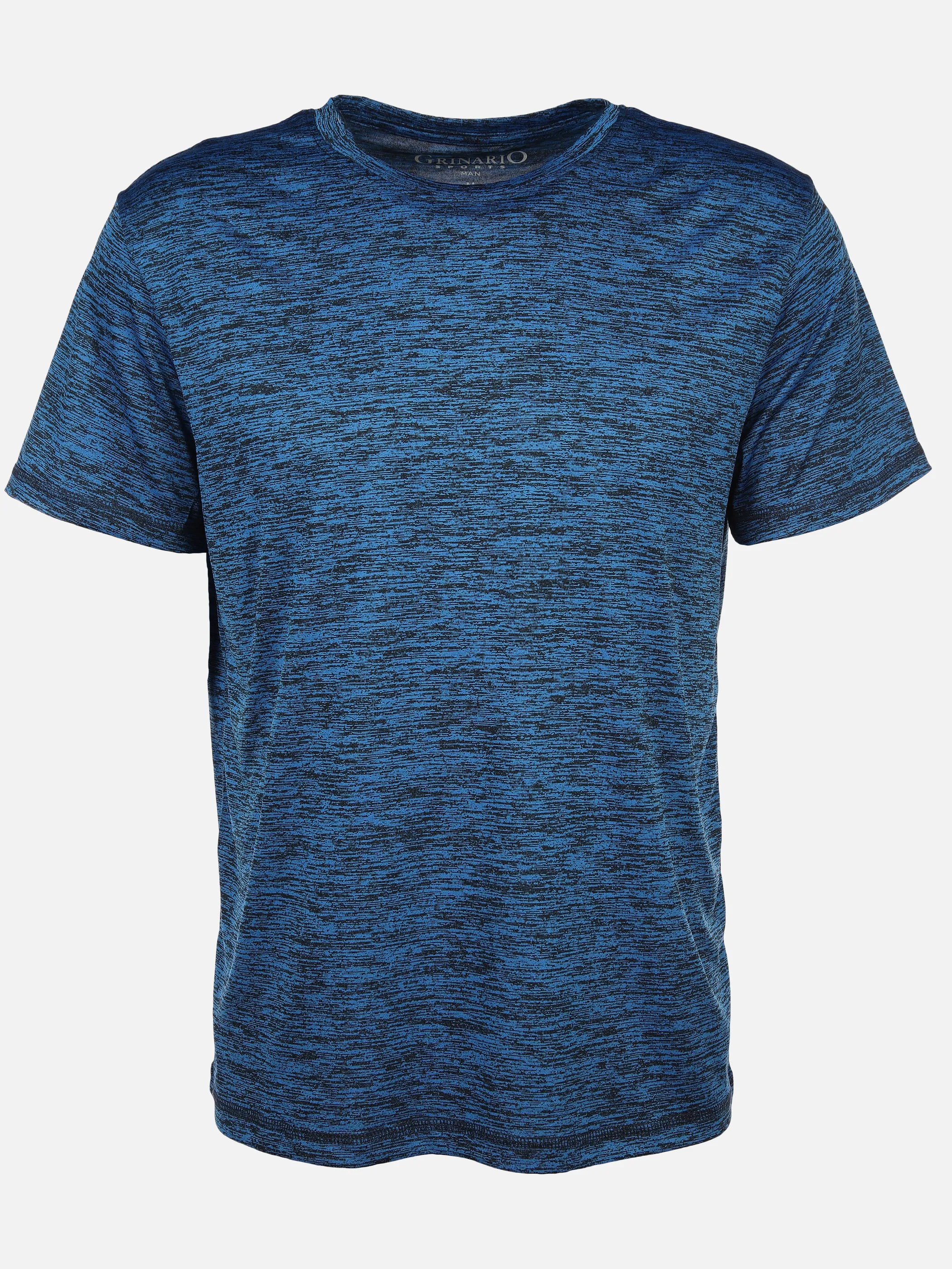 Grinario Sports He- Sport T-Shirt Blau 890091 BLUE MEL. 1