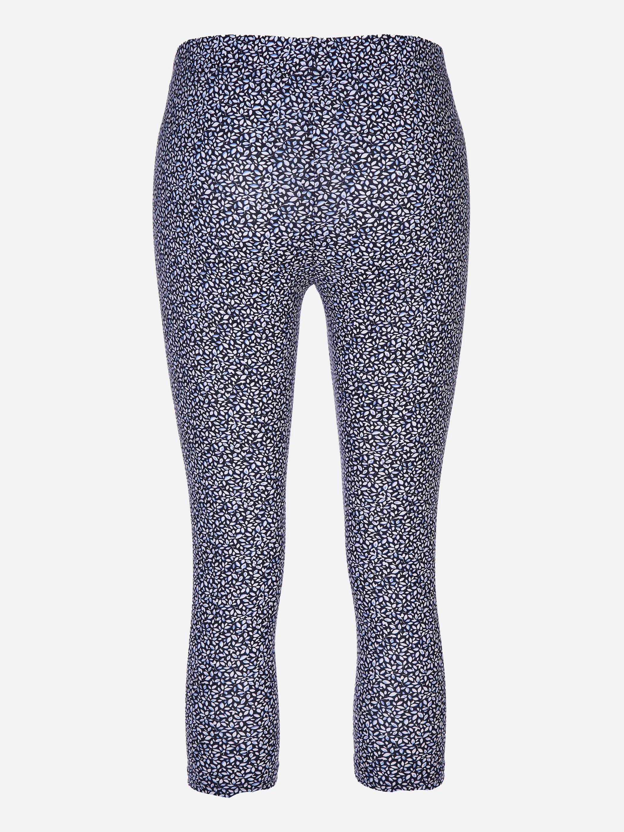 Sure Da-Capri-Leggings m. Alloverpr Blau 865612 NAVY 2