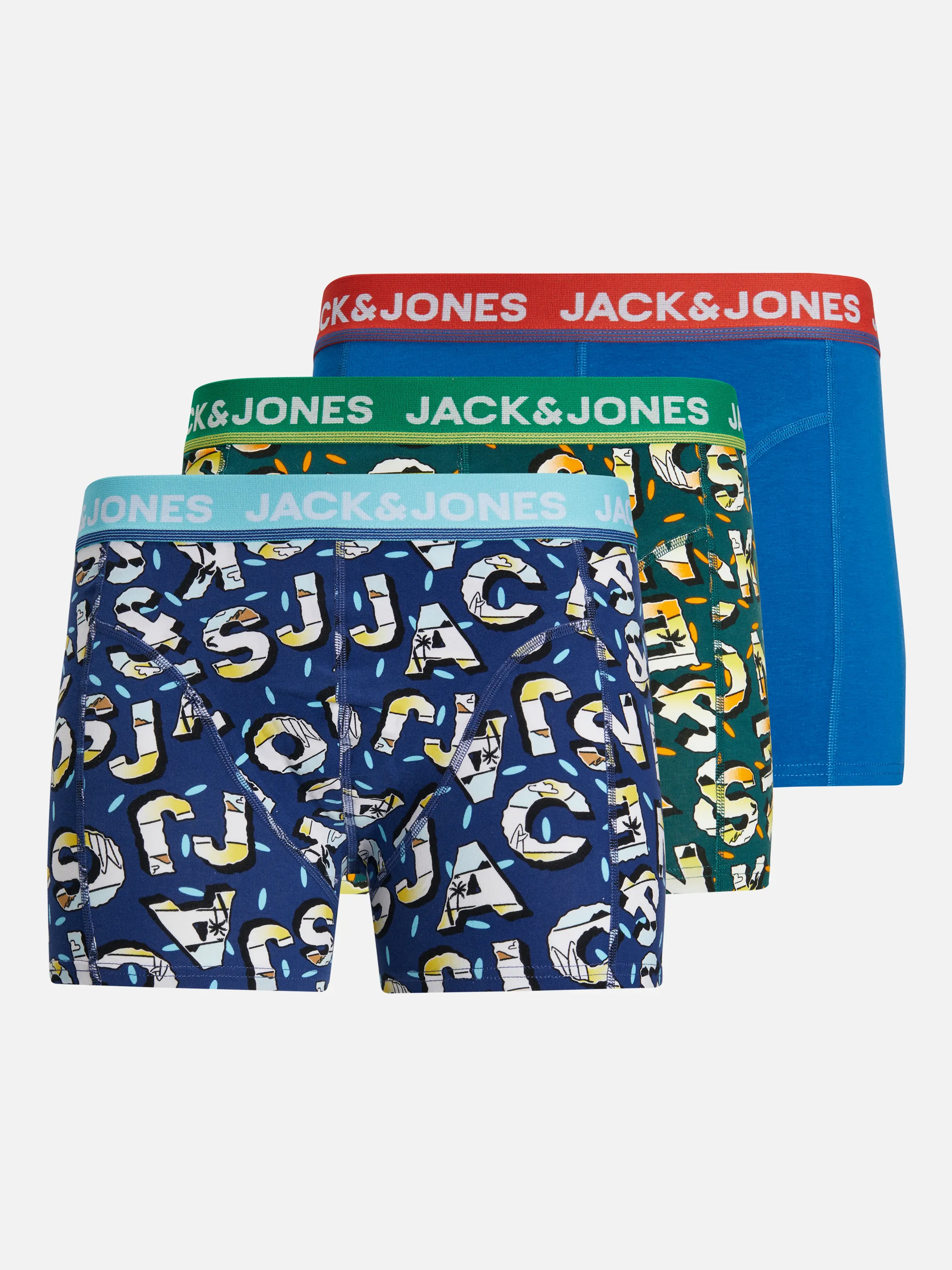 Jack Jones 12209926 JACMAUI LOGO TRUNKS 3 Blau 863570 175782001 1