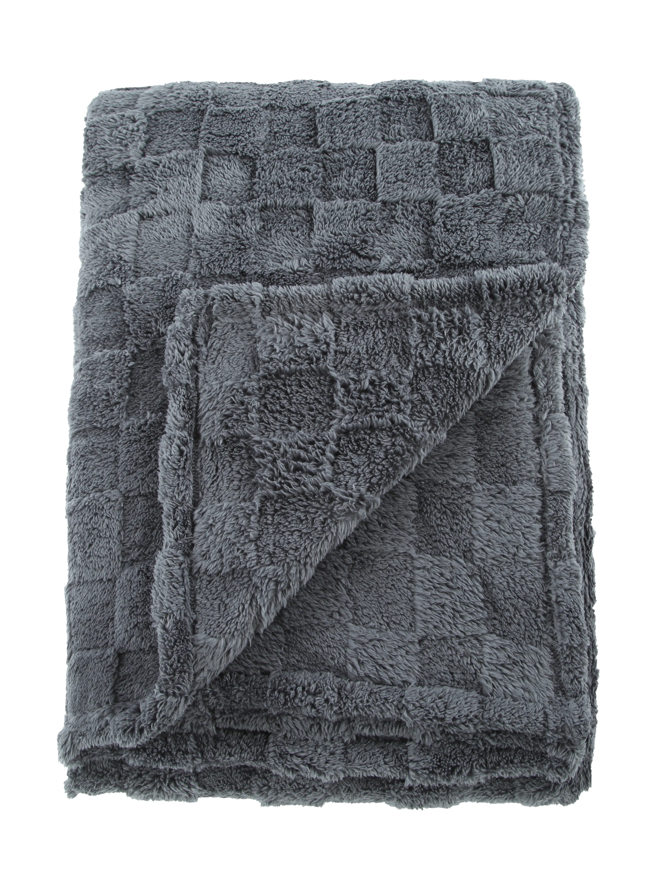 Lush Decor Sherpa-Decke Mit Wal-Motiv – Wendbar, 152x127 Cm, Marineblau/weiß, Aus Mikrofaser
