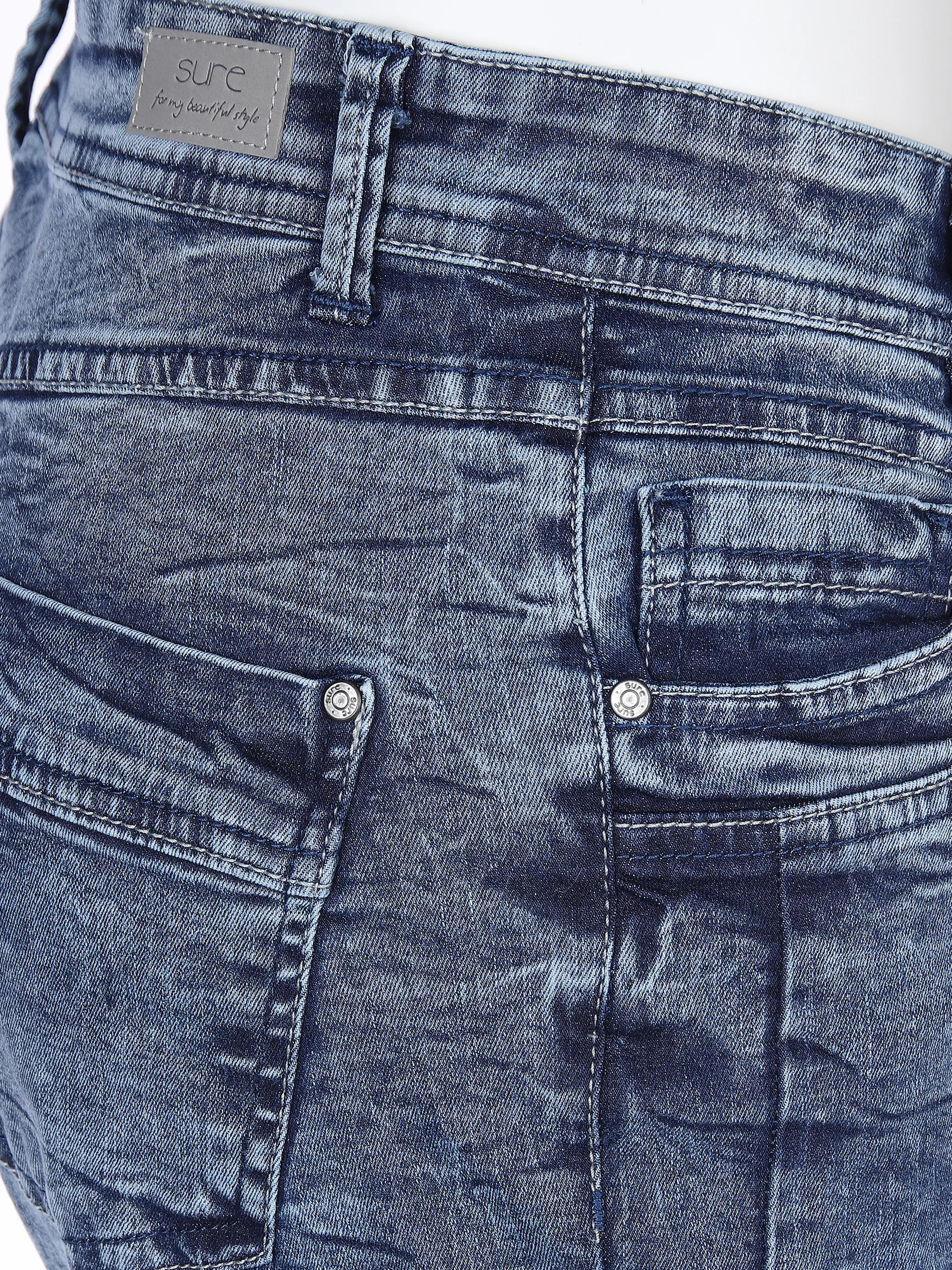 Sure Da-Jeans 5 Pocket commercial w Blau 871646 DK. BLUE 3 Sure Da-Jeans 5 Pocket commercial w Blau 871646 DK. BLUE 3