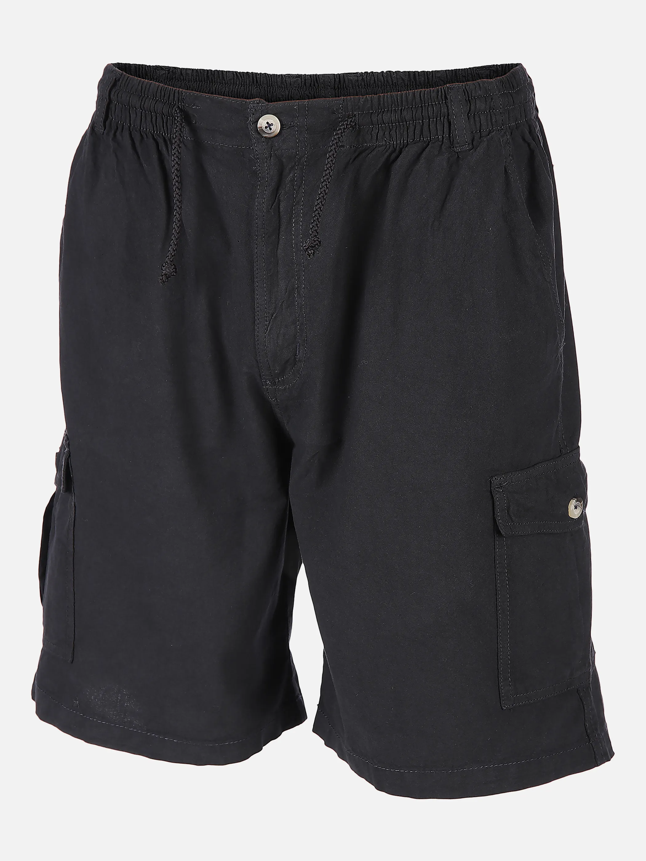 Marcel Battiston He. Cotton Sheeting Short Blau 834531 NAVY 1