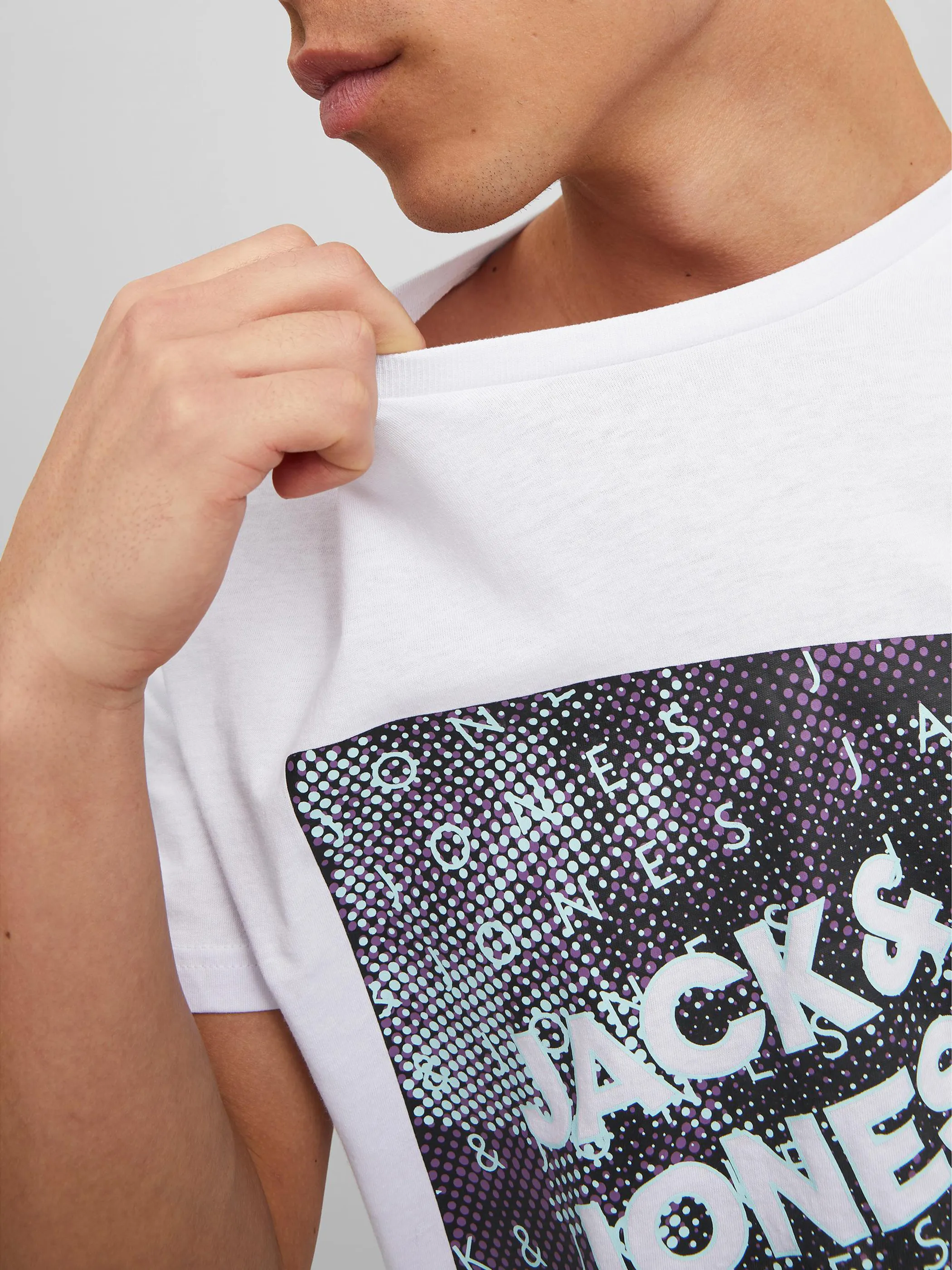 Jack Jones 12210314 JCONIGHTS TEE SS CREW Weiß 863388 178074 4 Jack Jones 12210314 JCONIGHTS TEE SS CREW Weiß 863388 178074 4