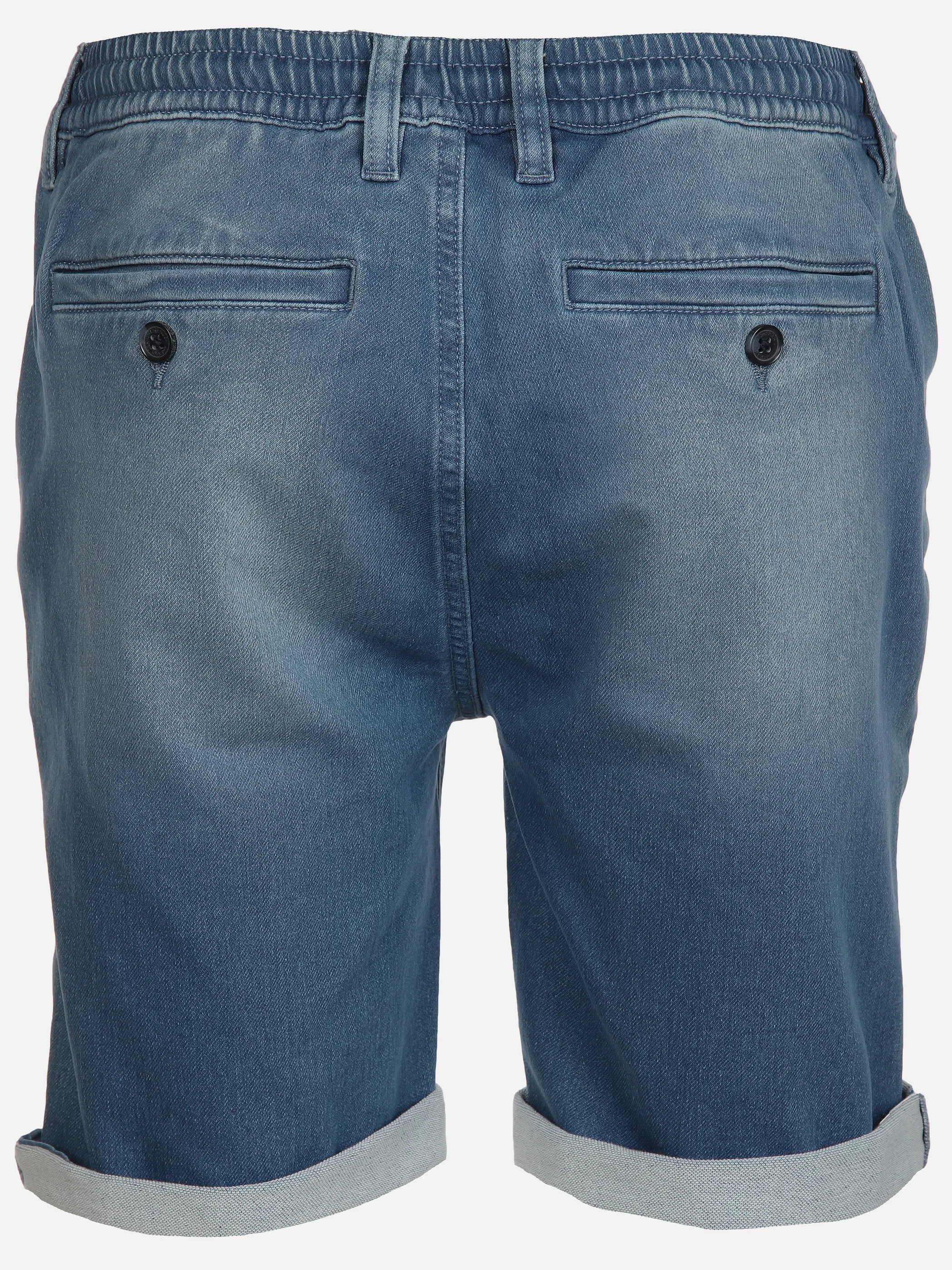 Jim Spencer He. Jeansshort Chino Blau 892772 MIDBLUE 2