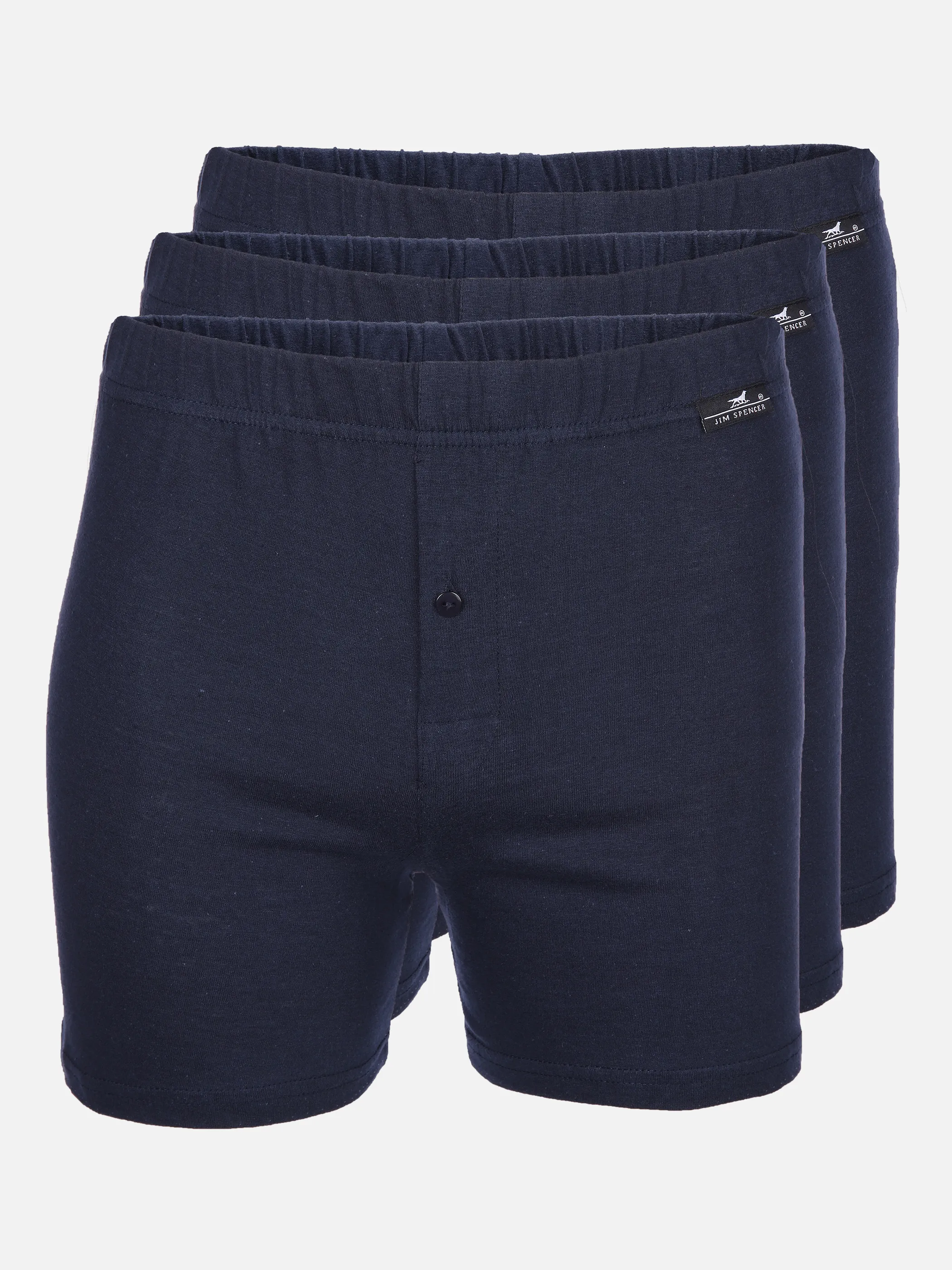 Jim Spencer He-Boxershorts 3er Pack Blau 648265 MARINE 1