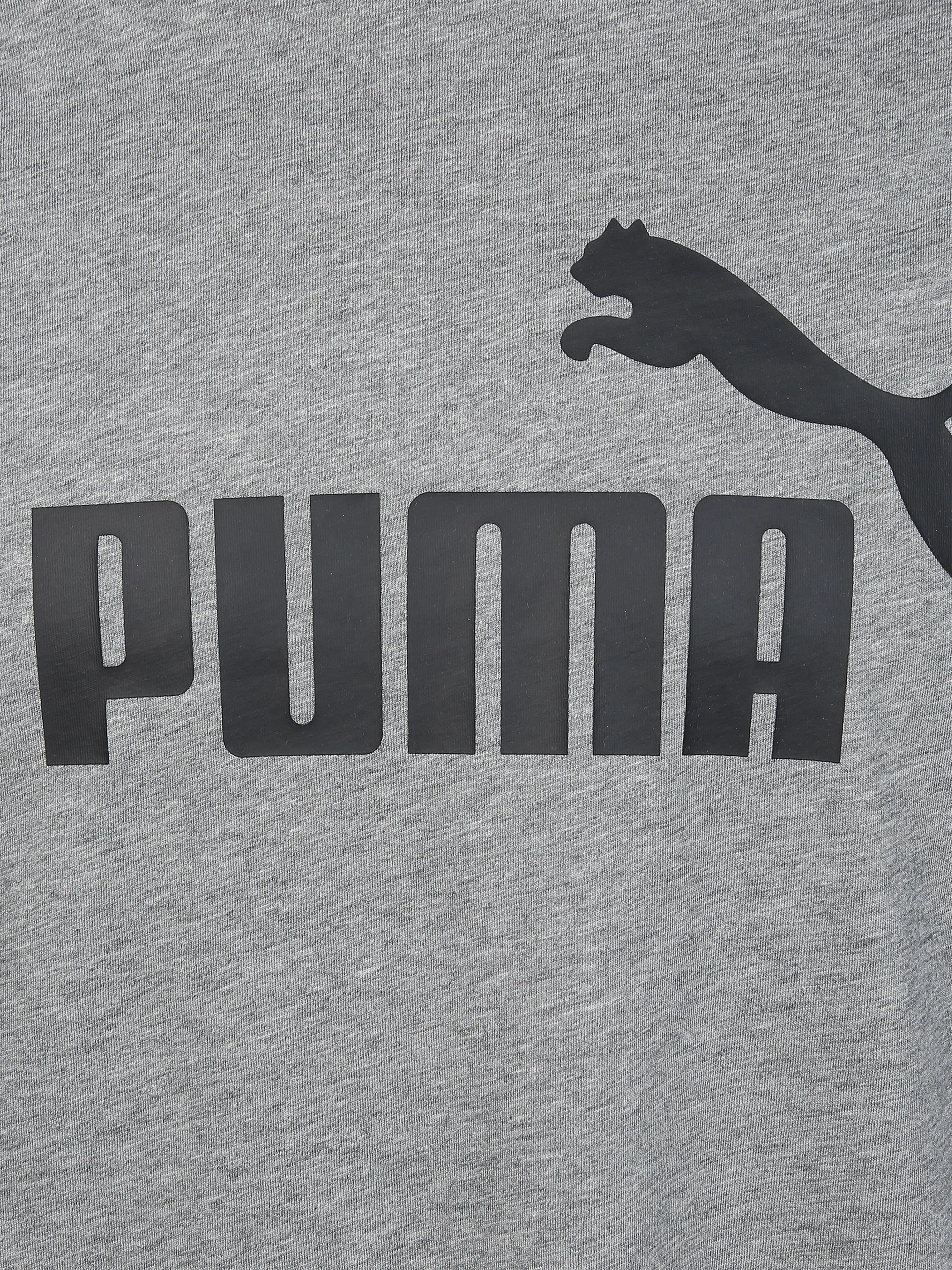 Puma 586666 He-T-Shirt, Logo Grau 856648 03 3