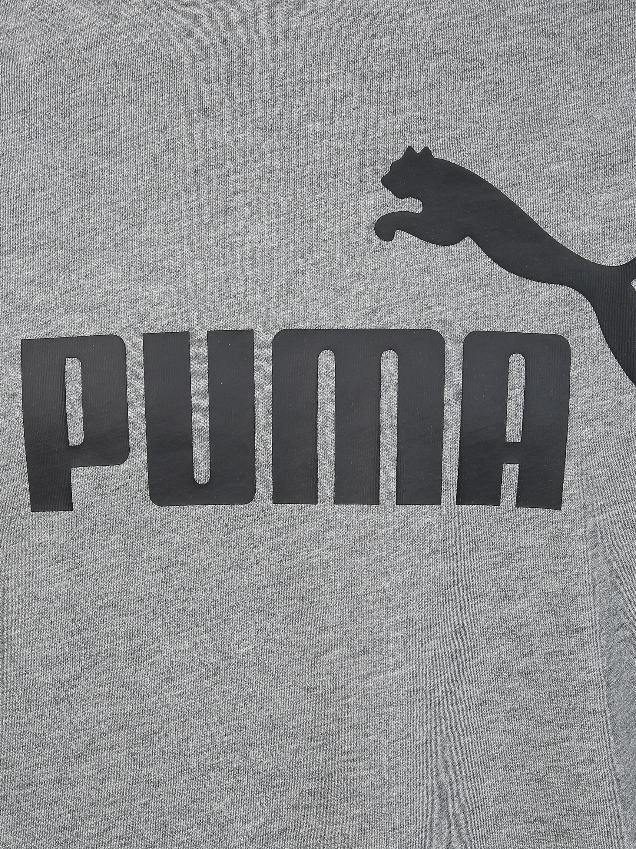 Puma 586666 He-T-Shirt, Logo Grau 856648 03 3 Puma 586666 He-T-Shirt, Logo Grau 856648 03 3