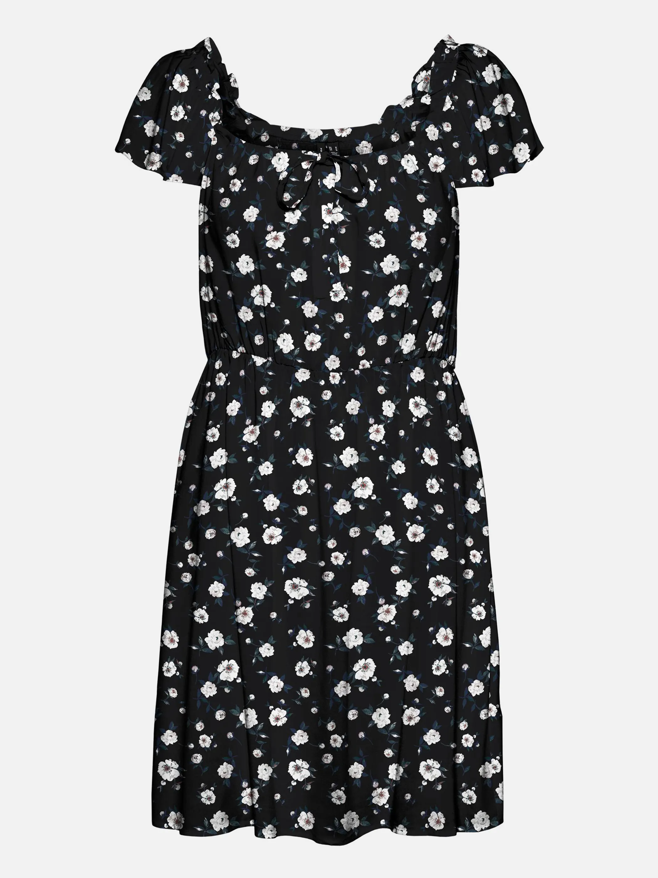 Vero Moda 10263302 VMEASY SS SHT SMK DRE Schwarz 863820 177868015 1