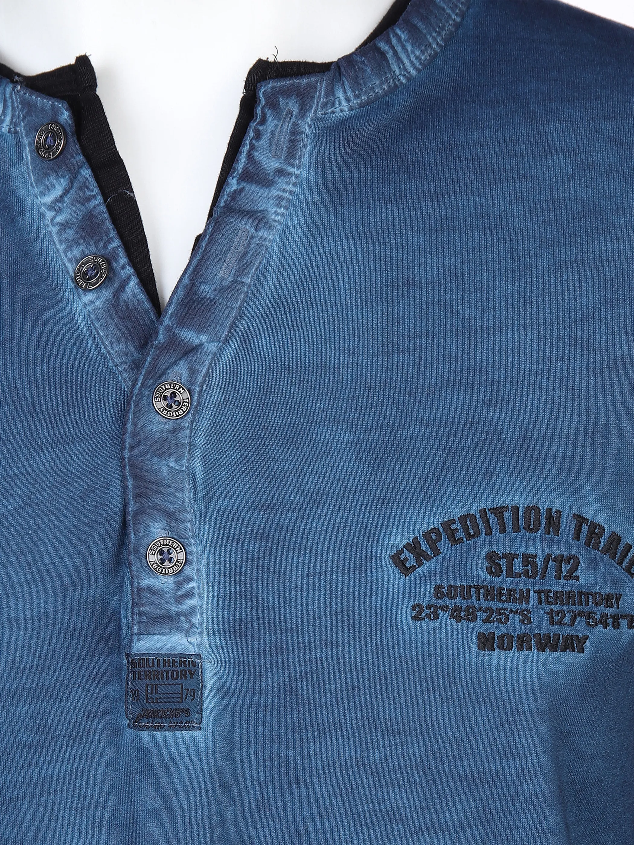 Southern Territory He. Henleyshirt 1/1 Arm Stick Grün 869285 PETROL 3 Southern Territory He. Henleyshirt 1/1 Arm Stick Grün 869285 PETROL 3