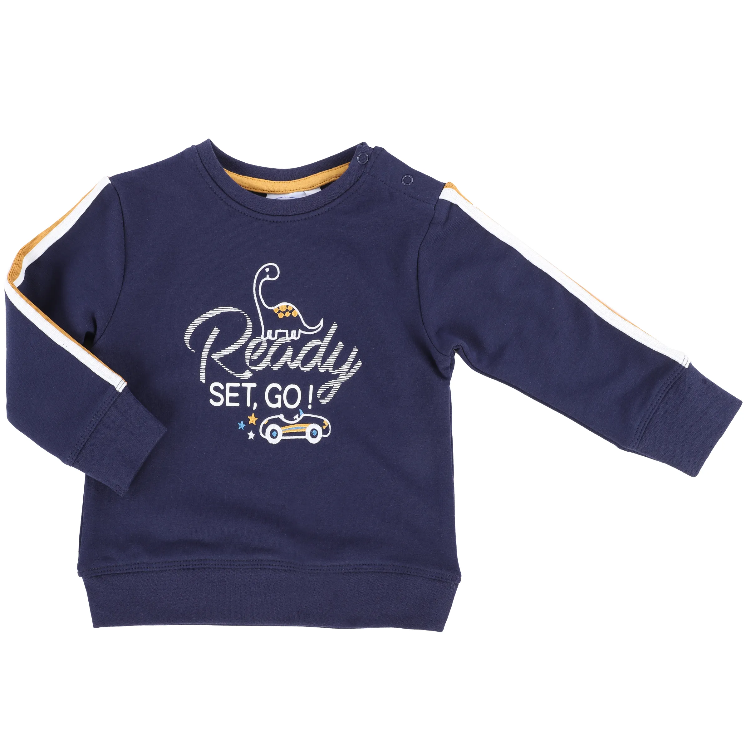 Bubble Gum BJ Sweatshirt mit Frontprint in dunkelblau Blau 889911 DUNKELBLAU 1