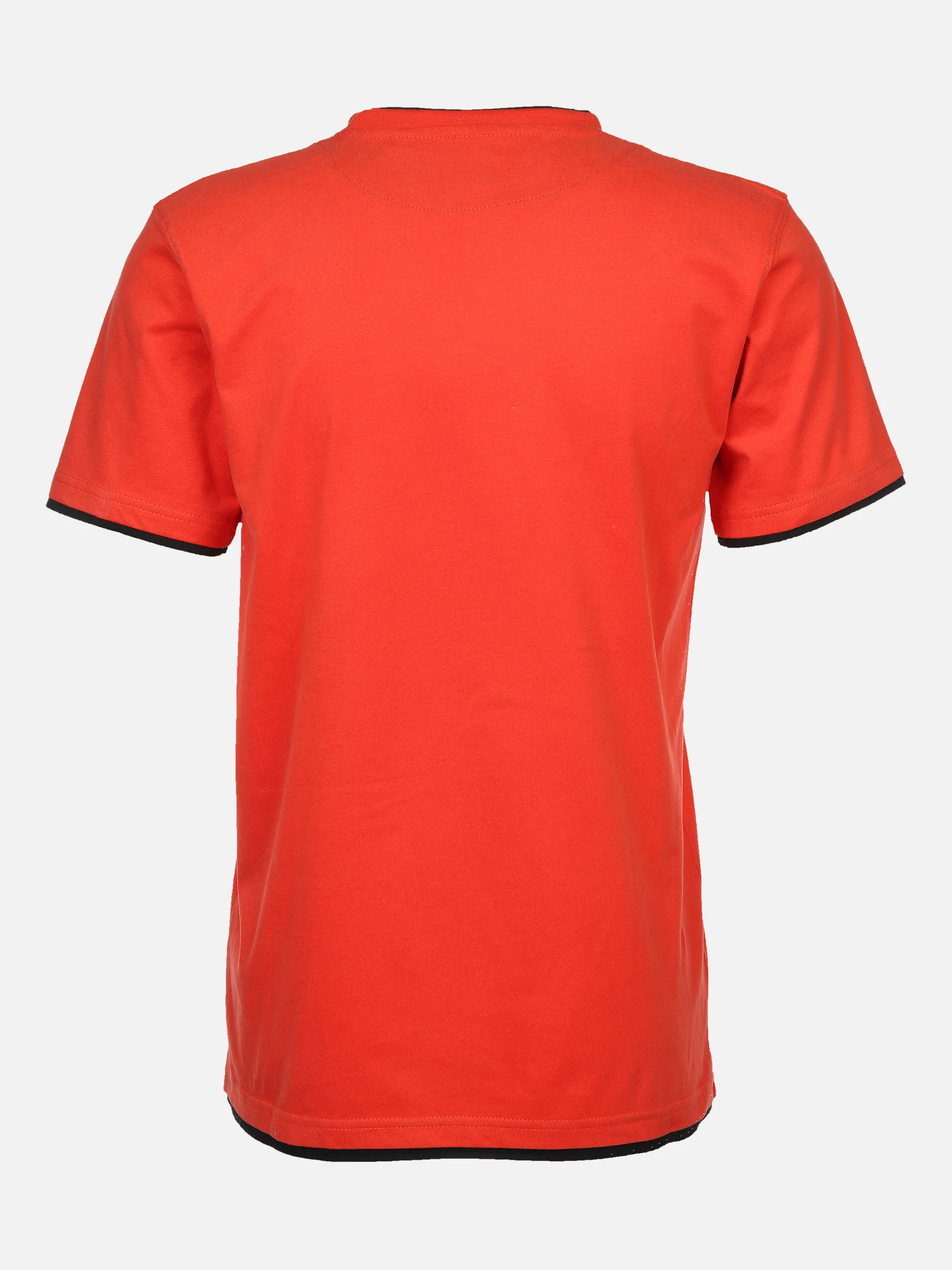 Worker He. T-Shirt 1/2 Arm 2in1 basic Orange 833571 NEON ORANG 2