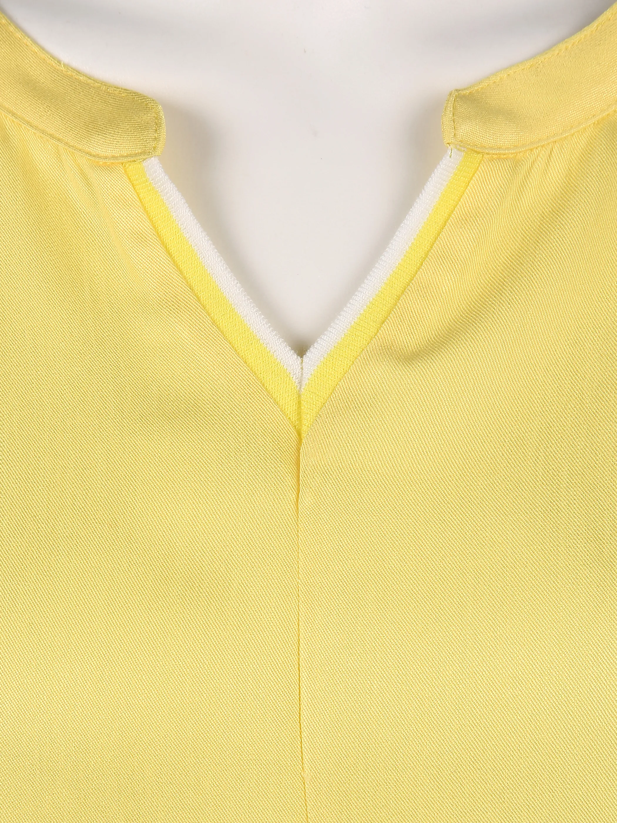 Sure Da-Materialmix-Shirt Gelb 834576 LEMON 3