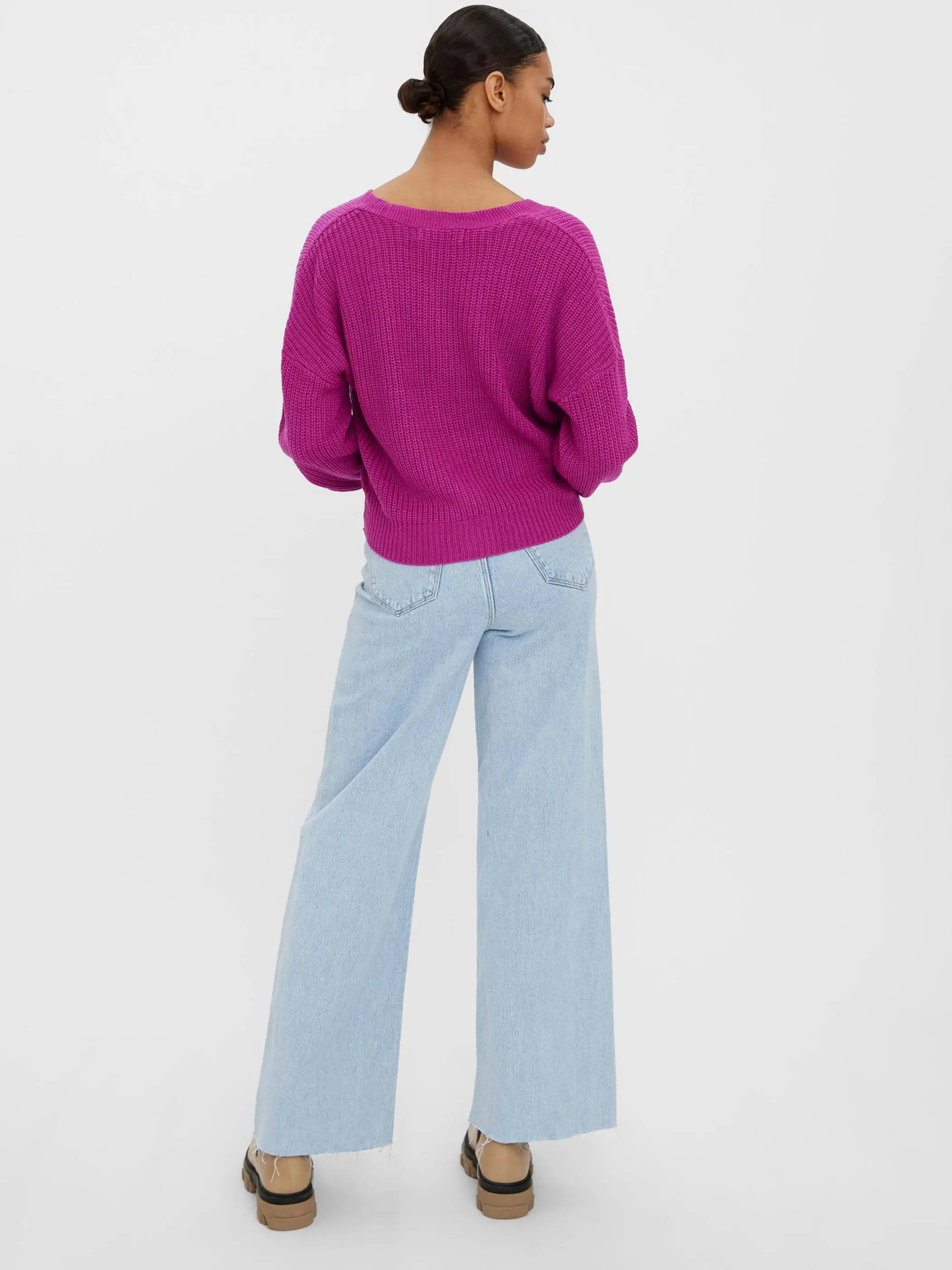 Vero Moda 10273853 VMLEA LS V-NECK CUFF Lila 866165 229156 2 Vero Moda 10273853 VMLEA LS V-NECK CUFF Lila 866165 229156 2