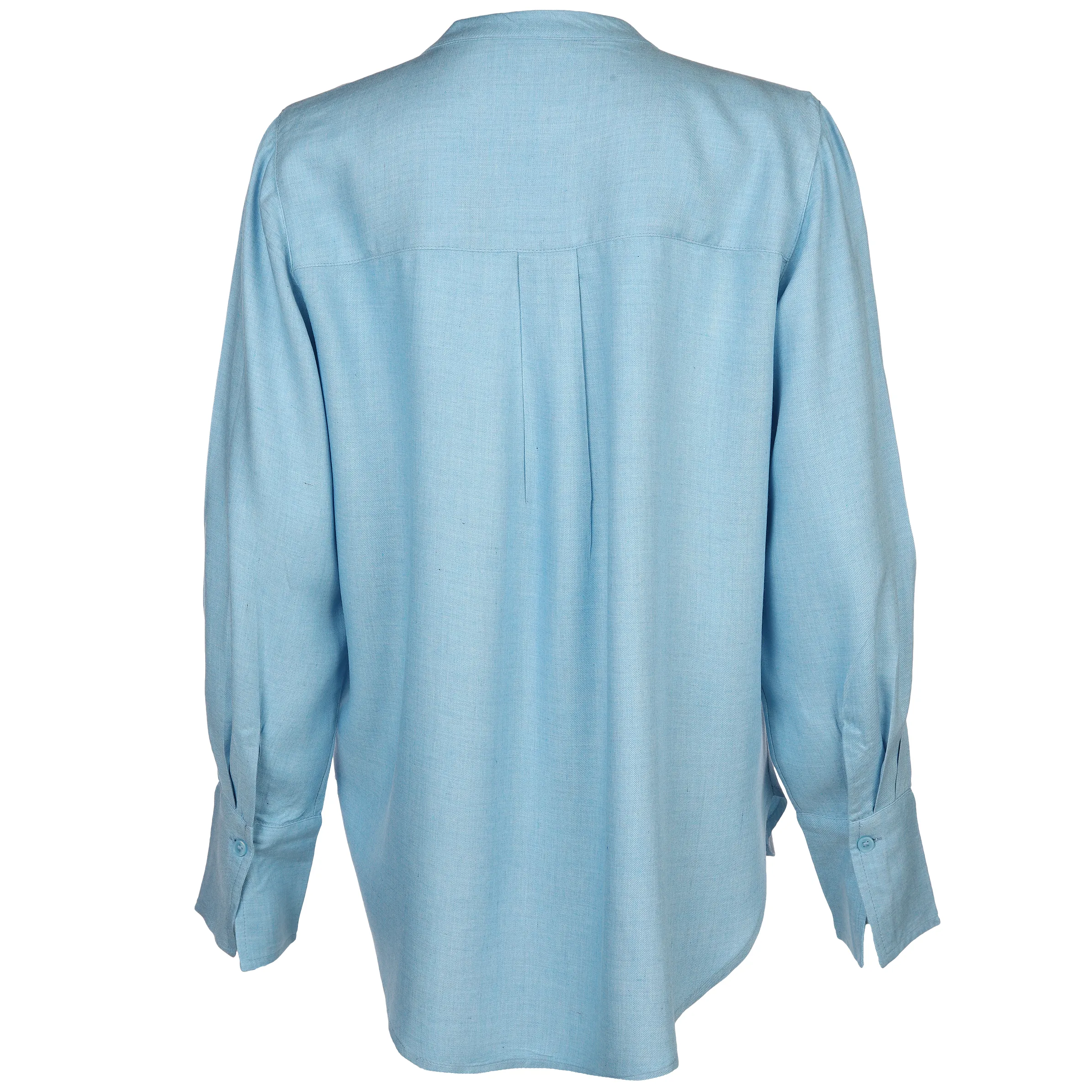 Tom Tailor 1037888 melange blouse Blau 887452 12391 2