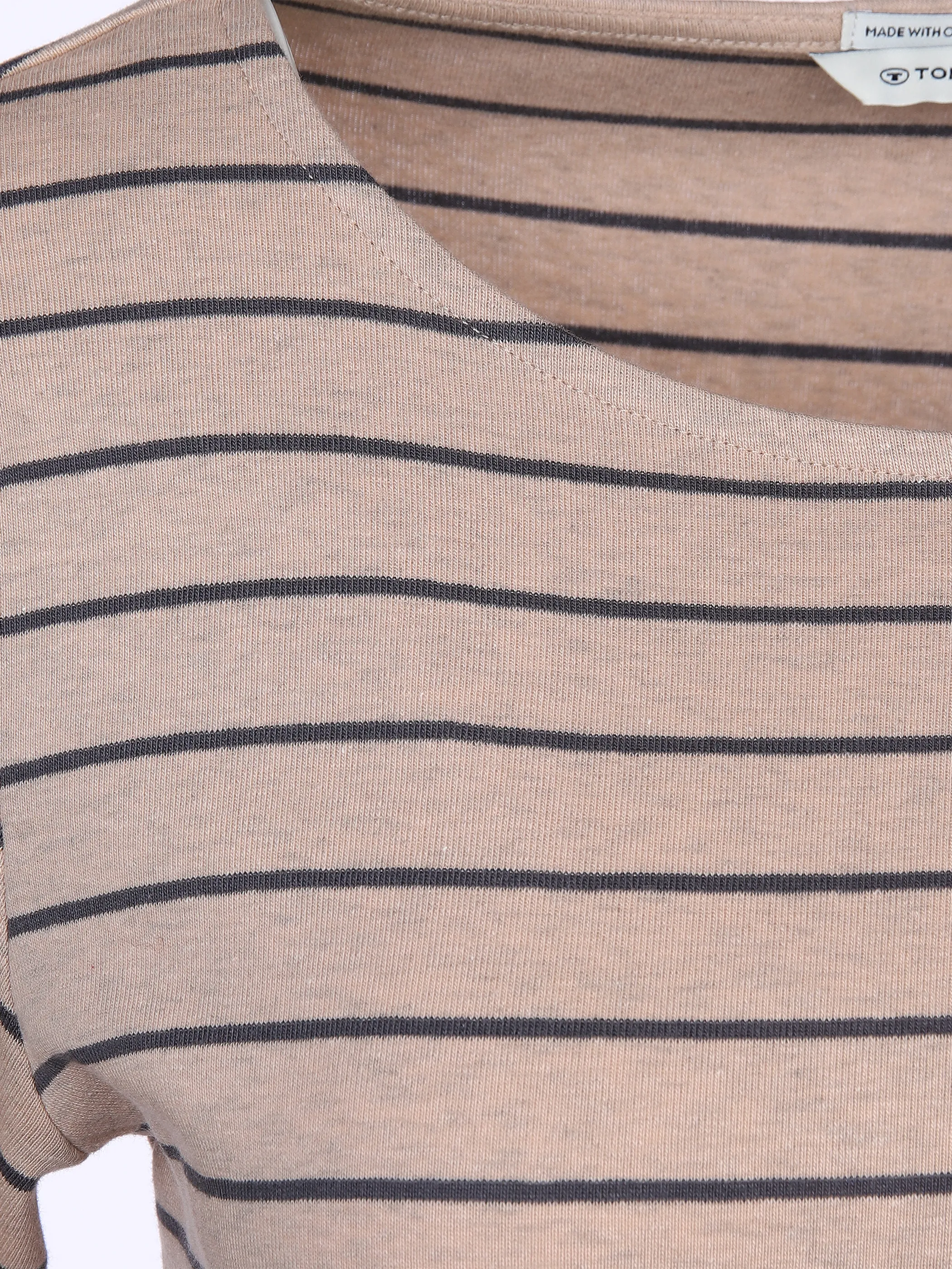 Tom Tailor 1032694 NOS stripe boat neck longs Braun 869434 30157 3 Tom Tailor 1032694 NOS stripe boat neck longs Braun 869434 30157 3