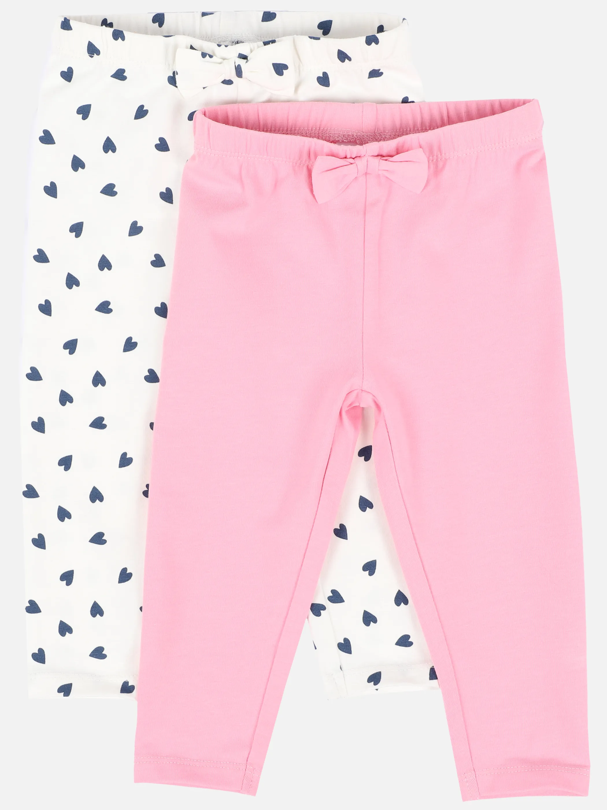 Bubble Gum BM 2er Pack Leggings in pink und weiß Weiß 890430 WEIß/PINK 1