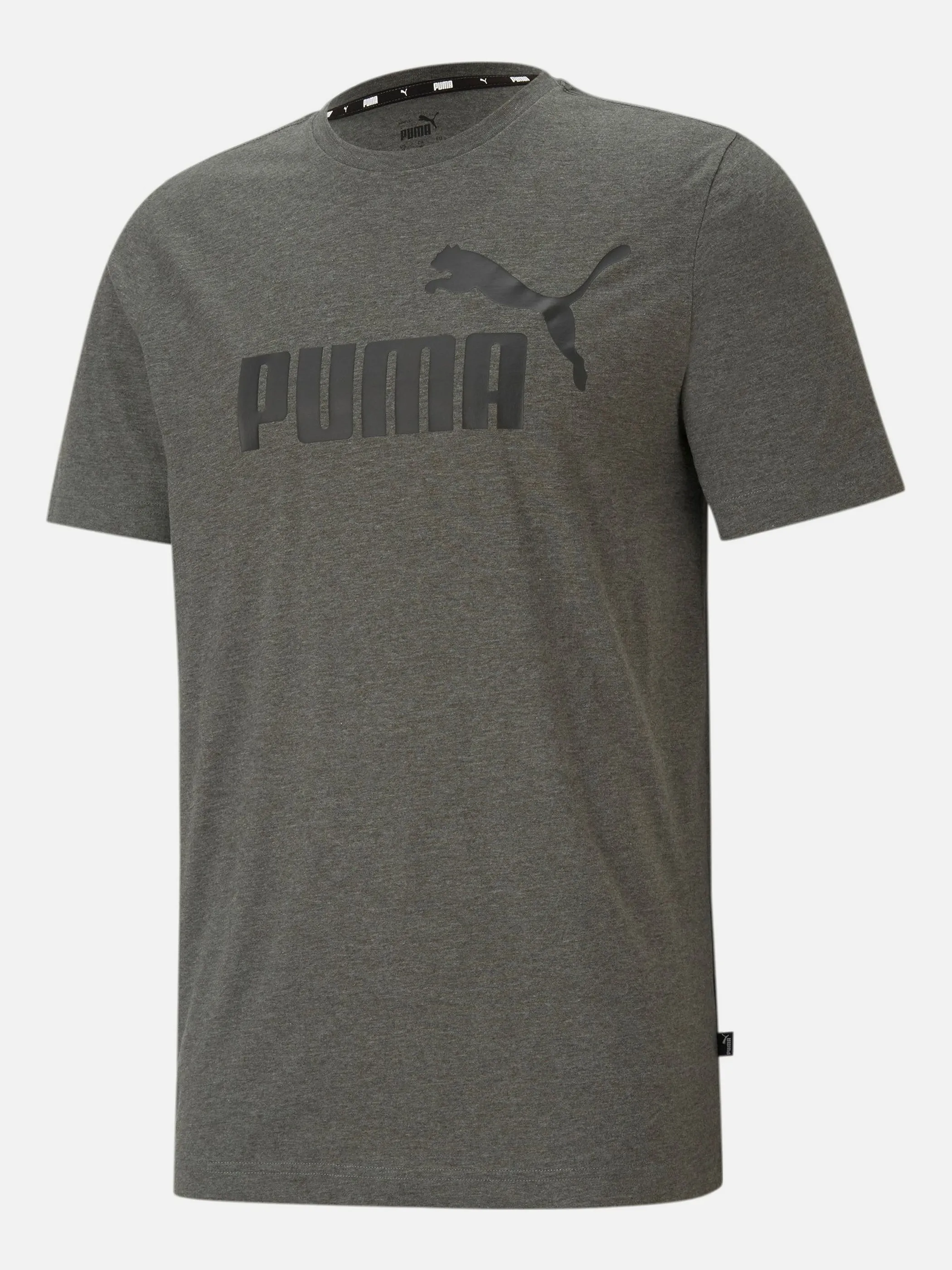 Puma 586736 He-T-Shirt, Logo Grün 846540 70 1