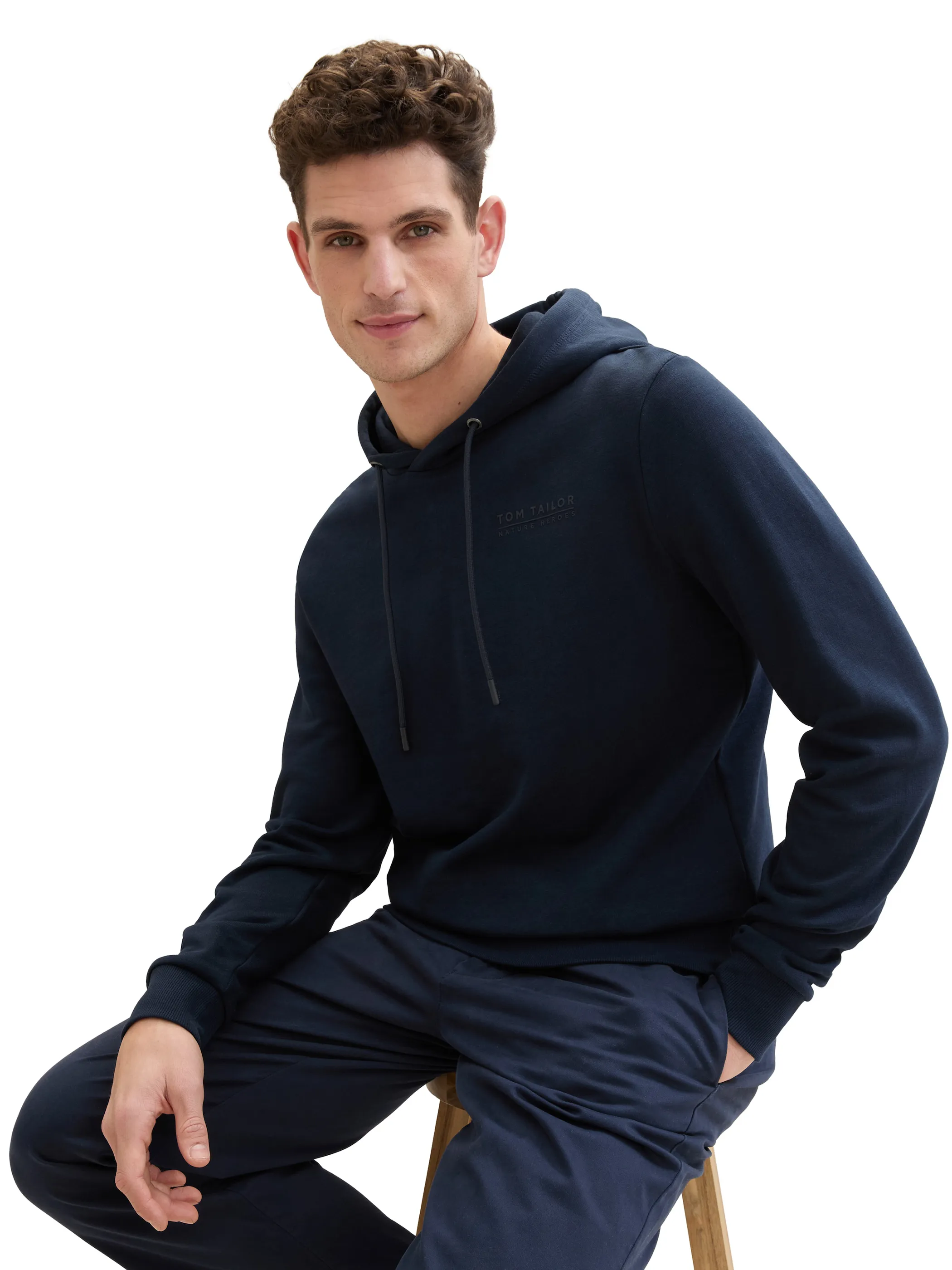 Tom Tailor 1040959 hoodie Blau 890947 10668 4