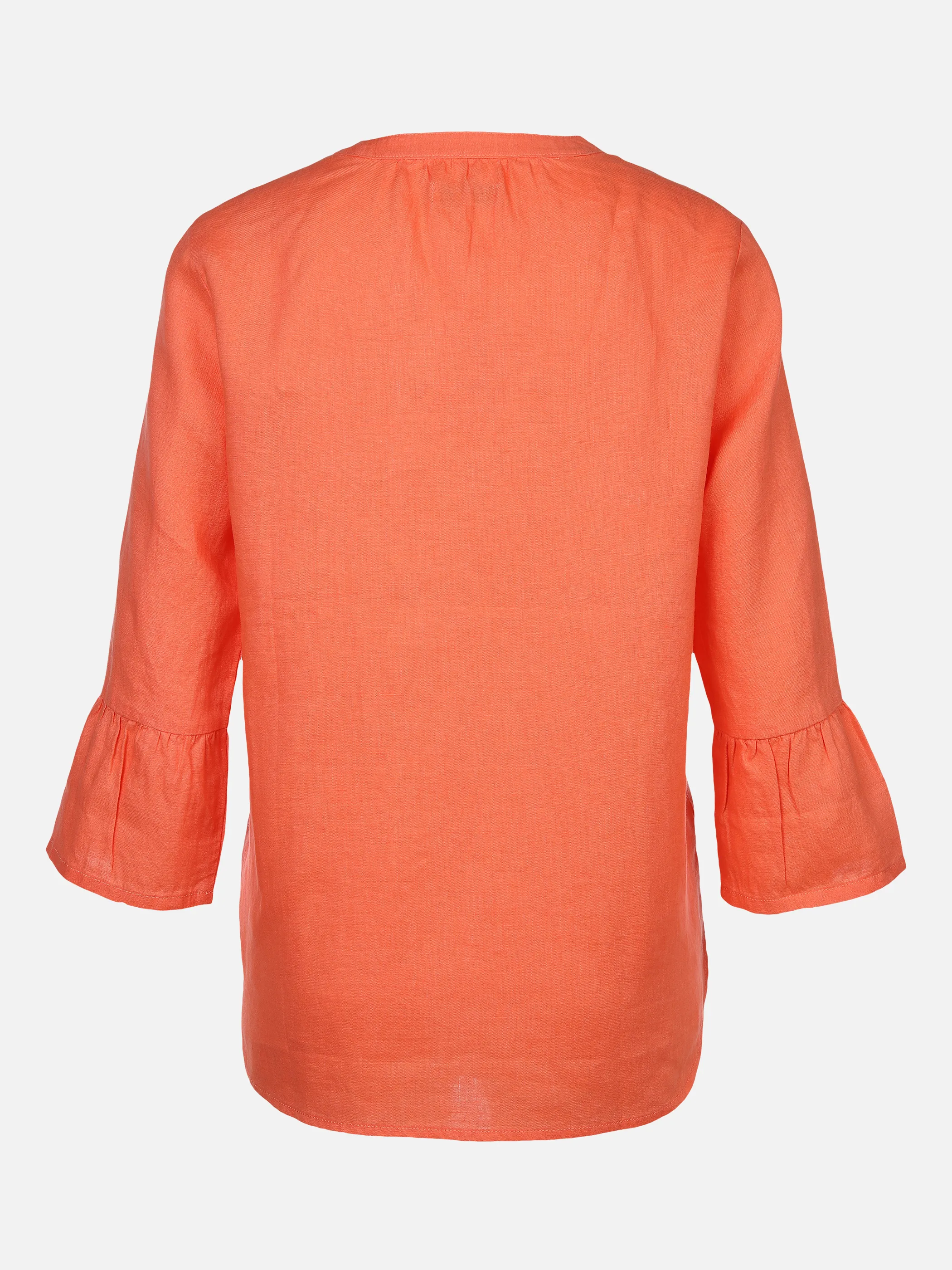 Lisa Tossa Da-Bluse m. Knöpfchenleiste Orange 864030 KORALLE 2