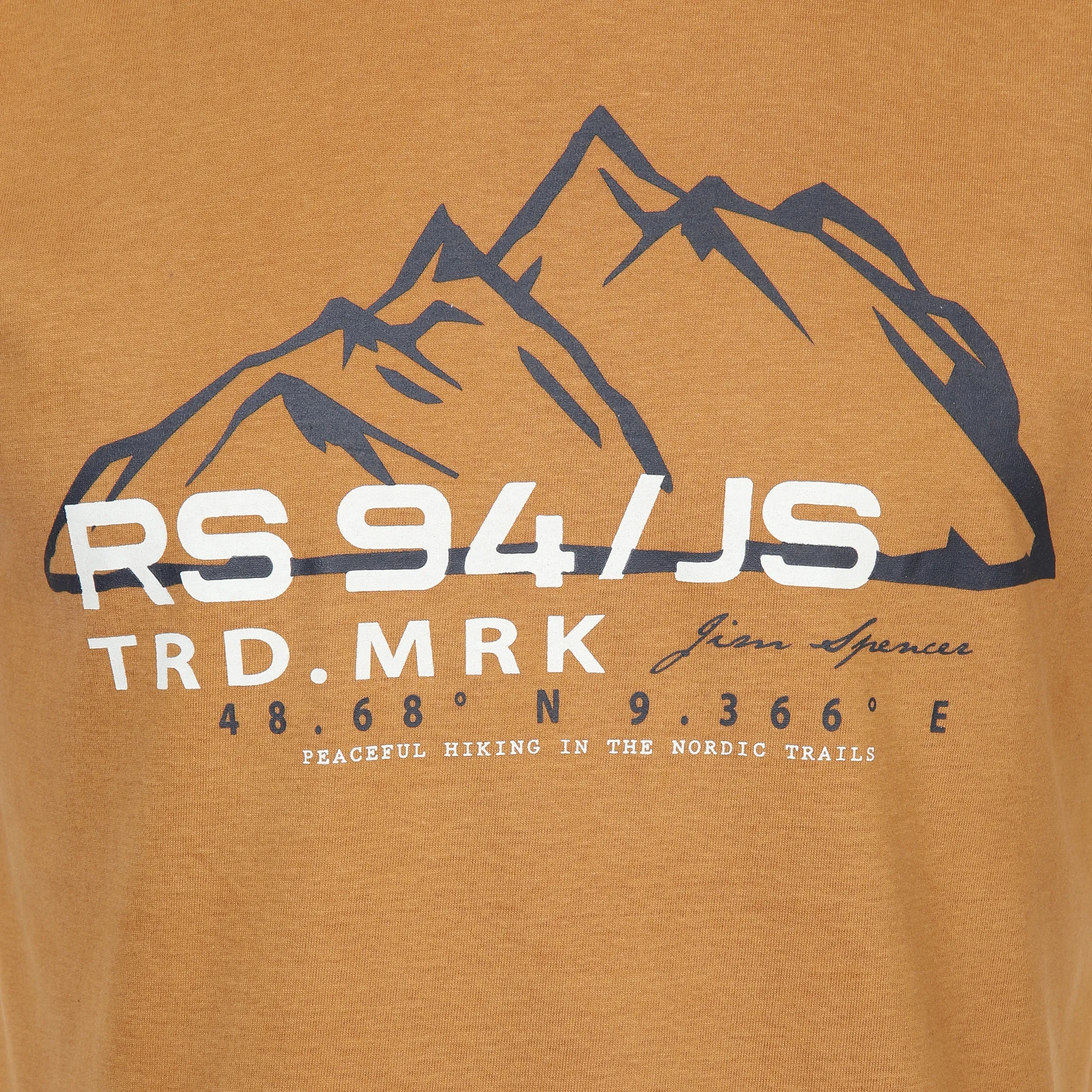 Jim Spencer He. T-Shirt 1/2 Arm Druck RH Gelb 883492 GOLD 3 Jim Spencer He. T-Shirt 1/2 Arm Druck RH Gelb 883492 GOLD 3